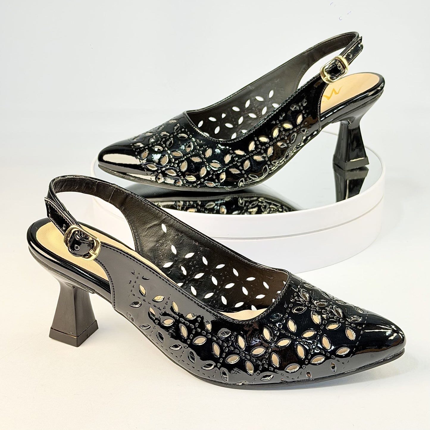 Tacones Negro Milagros Moda