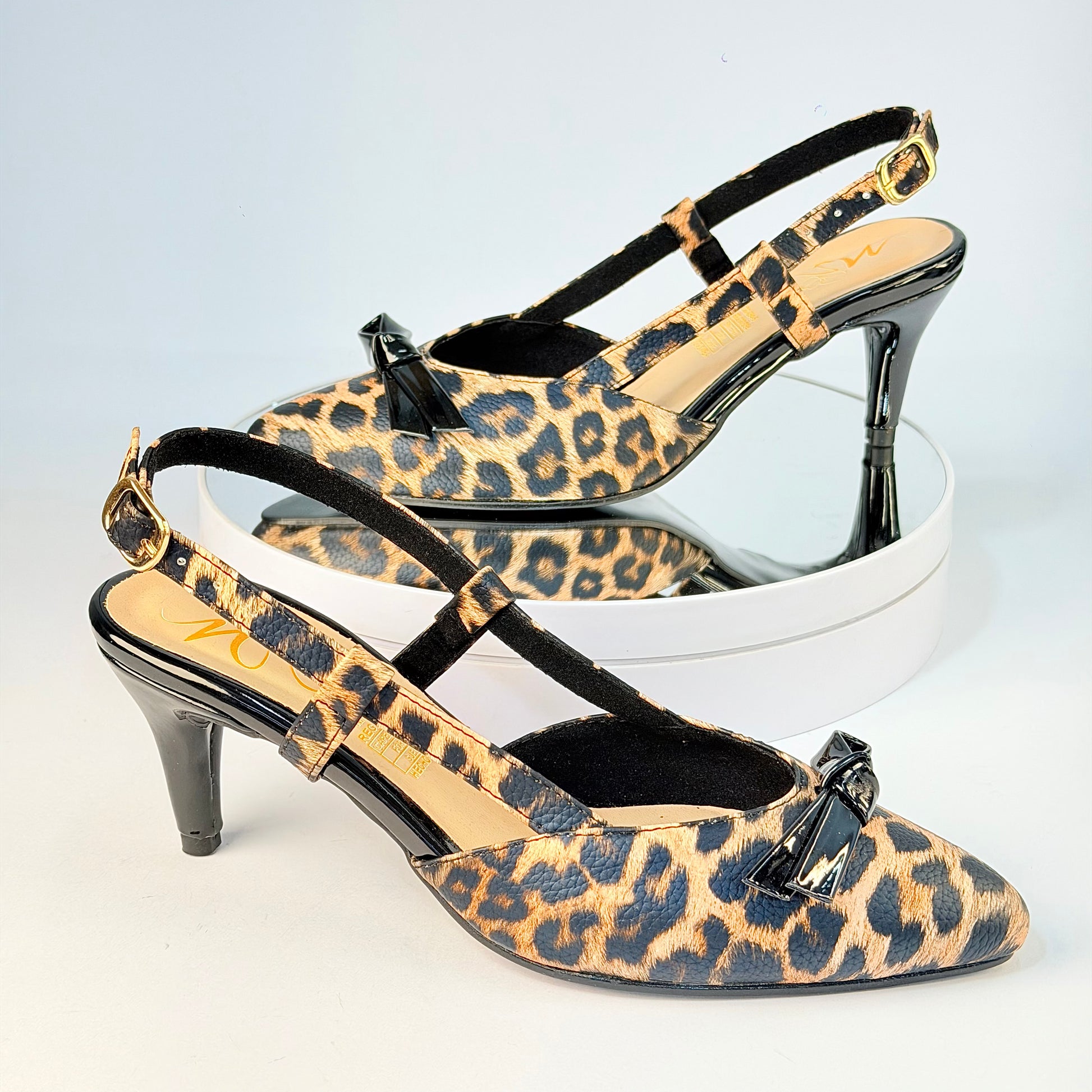 Tacones animal print Milagros Moda