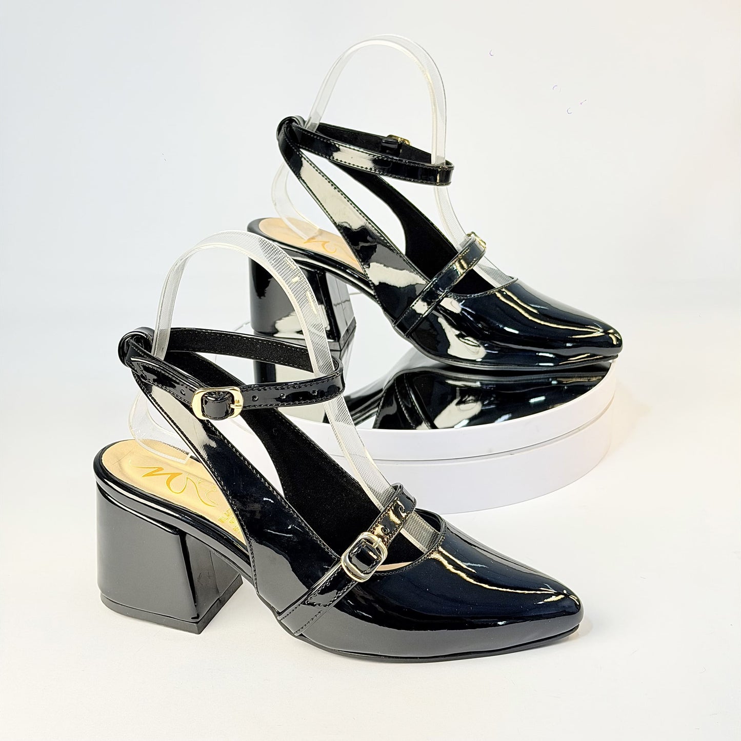 Tacones Negro Milagros Moda