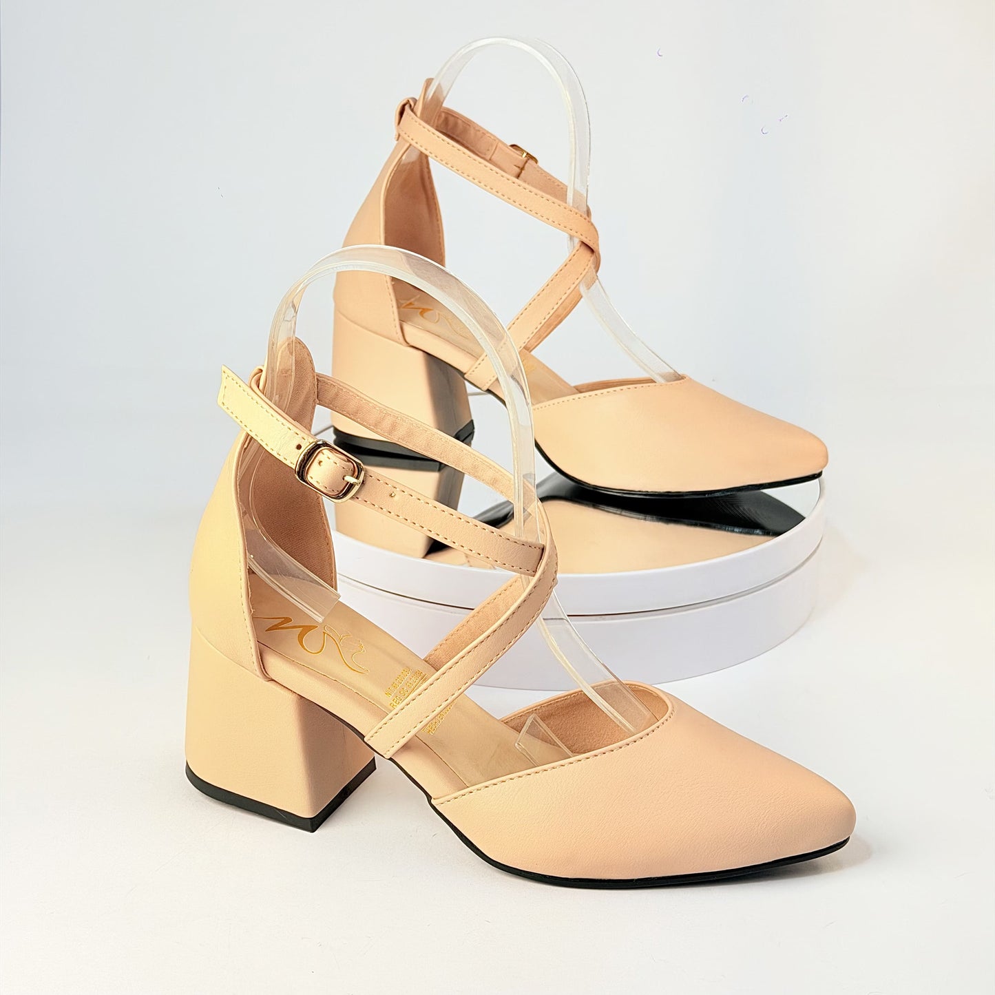 Tacones Nude Milagros Moda
