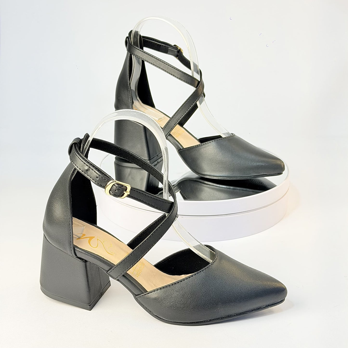 Tacones Negro Milagros Moda