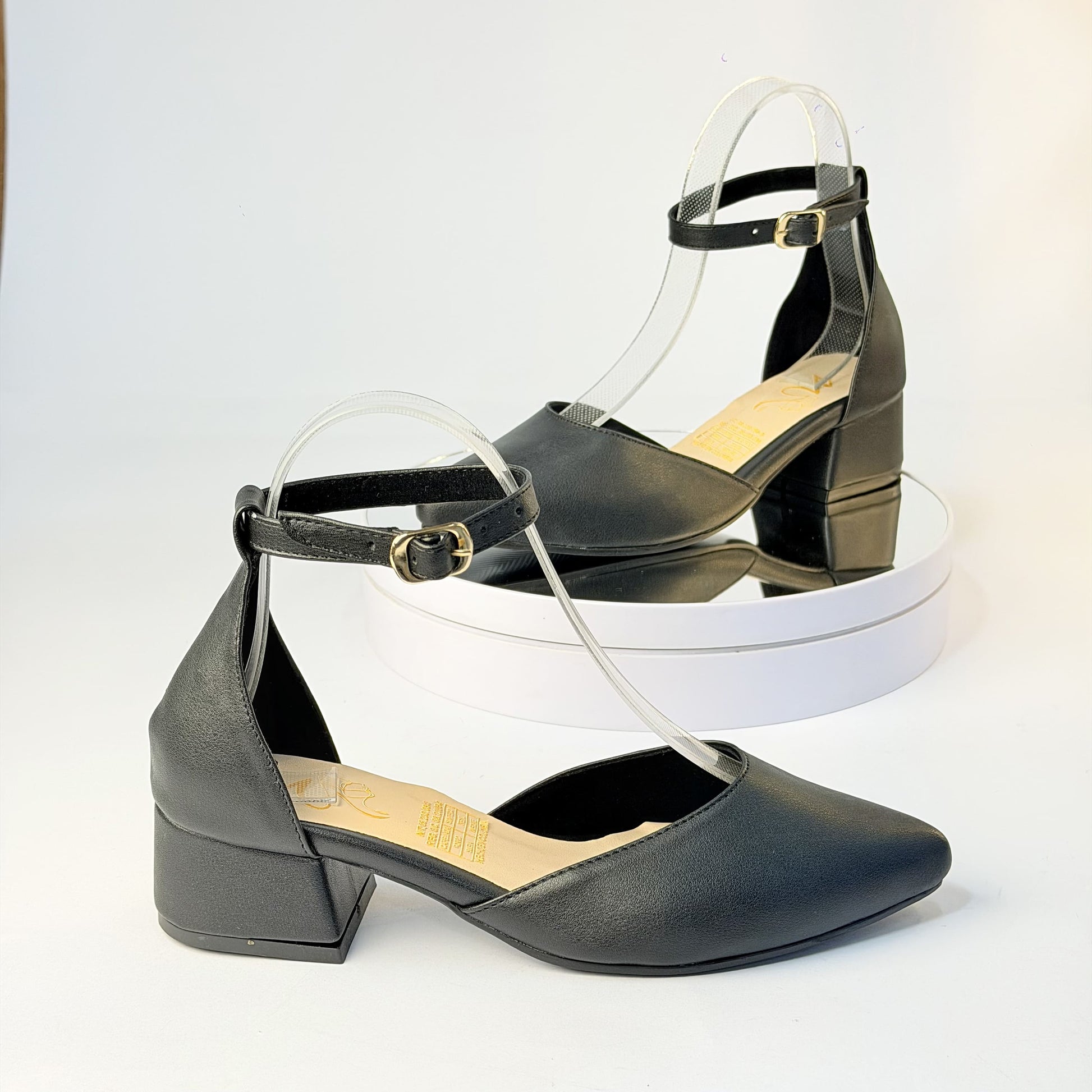 Tacones Negro Milagros Moda