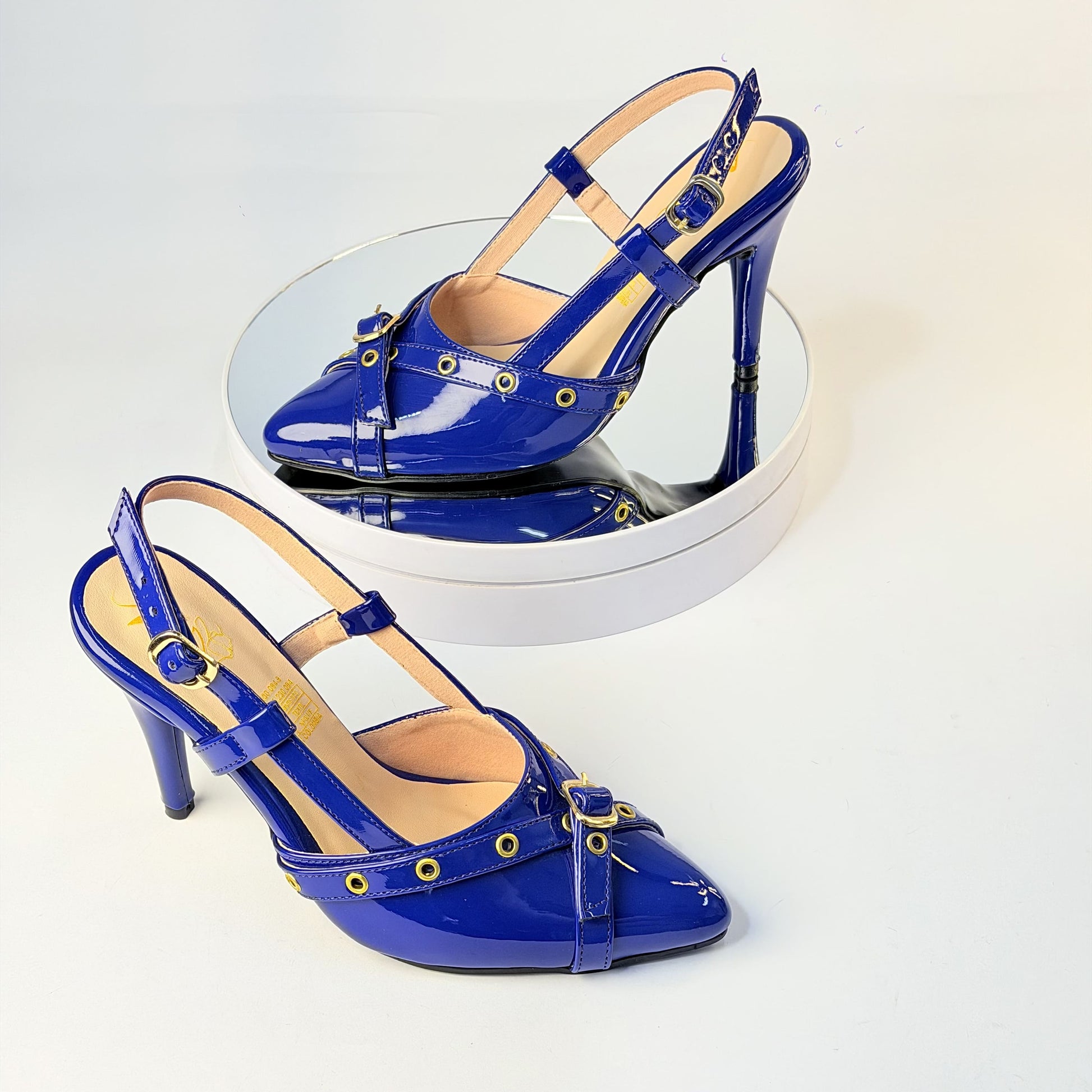 Tacones Azul Milagros Moda