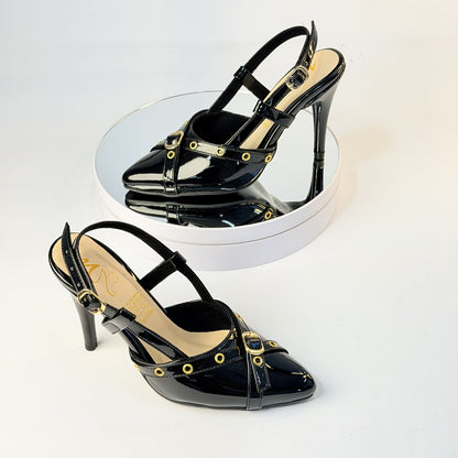 Tacones Negro Milagros Moda