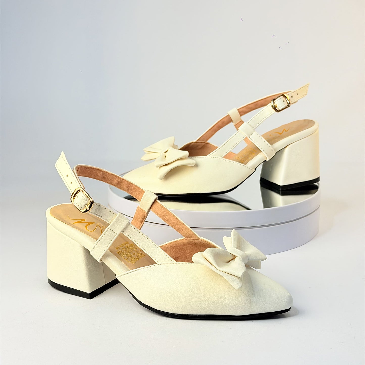 Tacones Blanco Milagros Moda