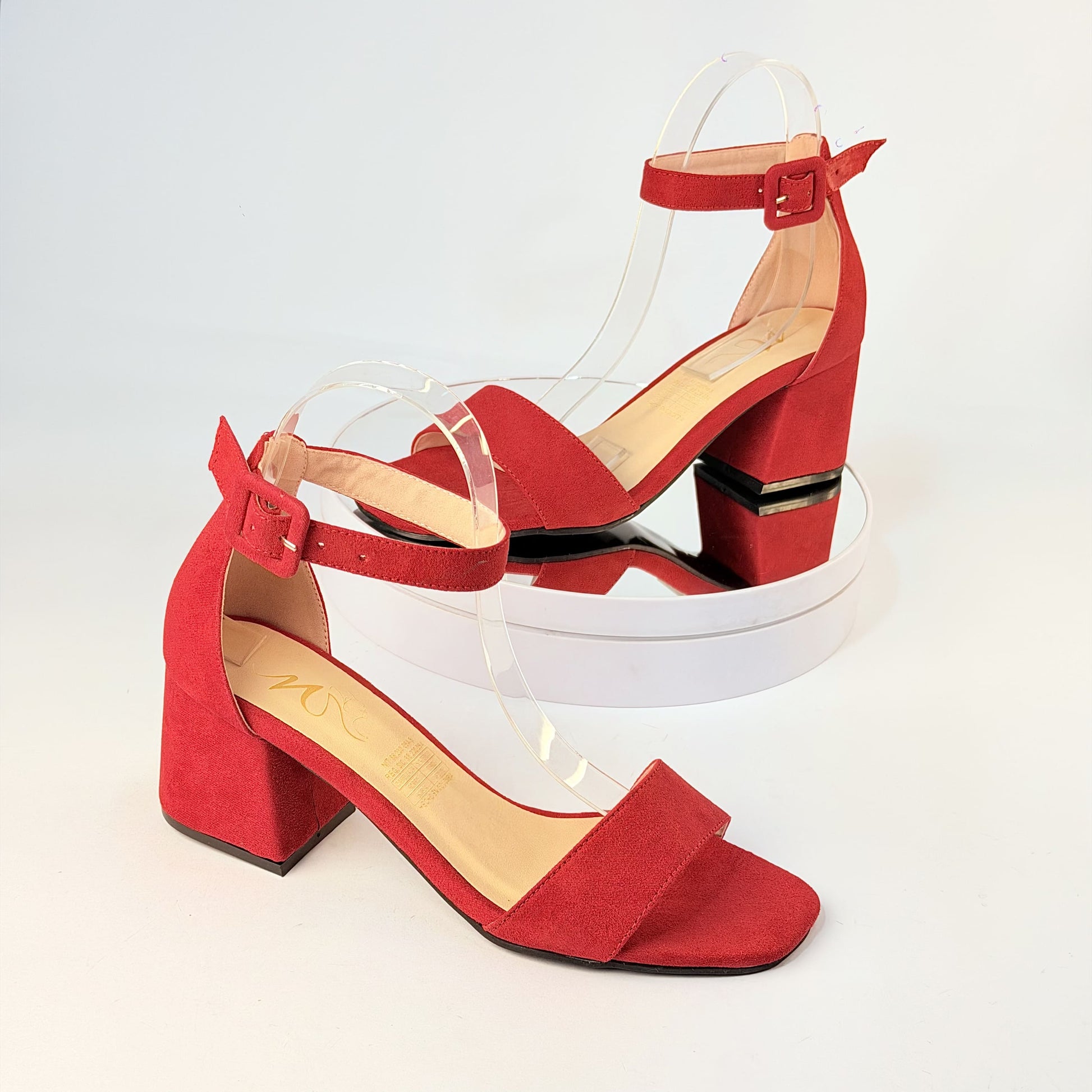 Tacones Rojo Milagros Moda