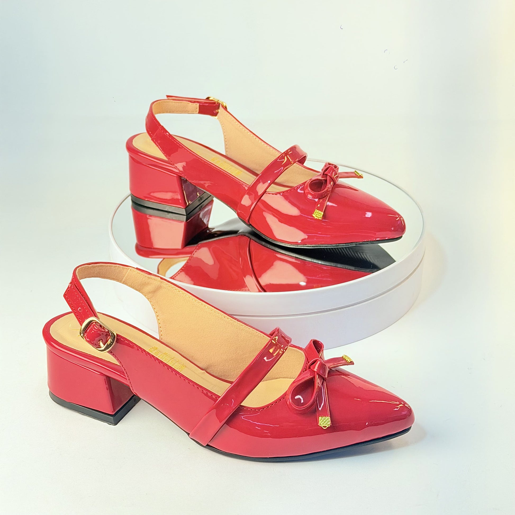Tacones Rojo Milagros Moda