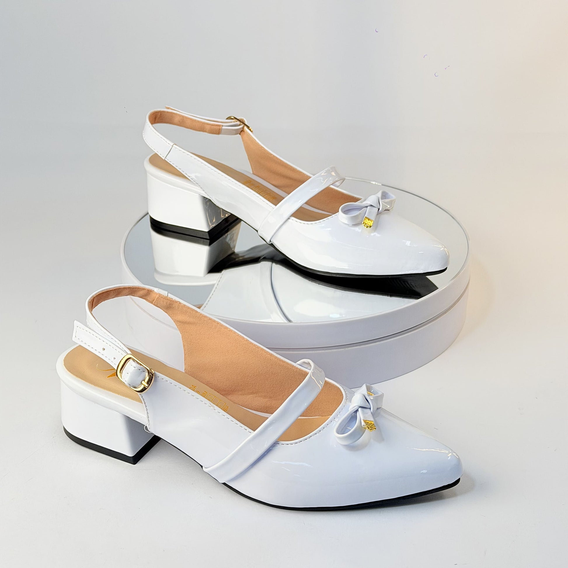 Tacones Blanco Milagros Moda