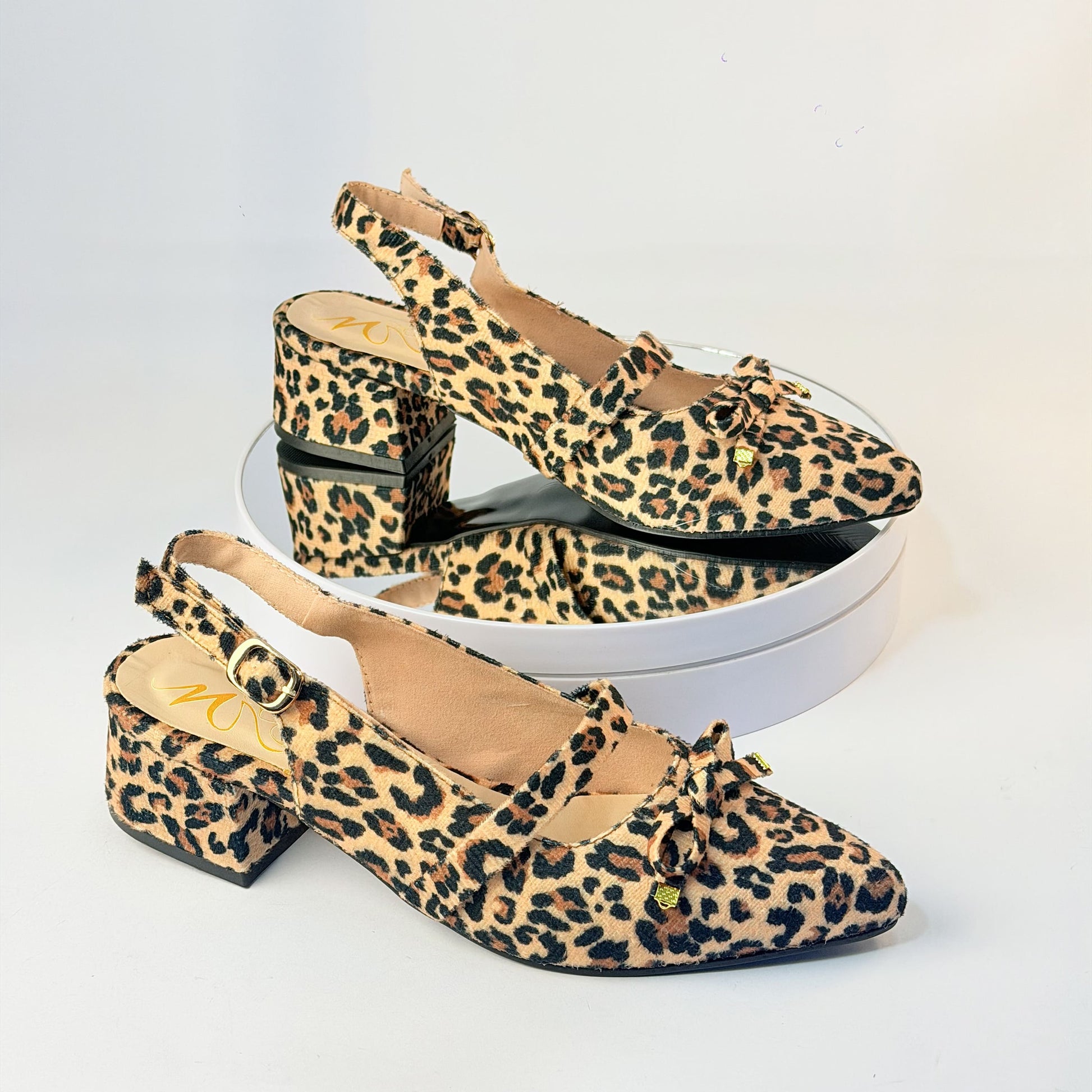 Tacones Animal Print Milagros Moda