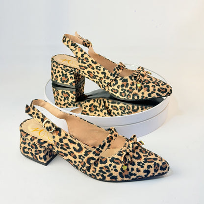 Tacones Animal Print Milagros Moda