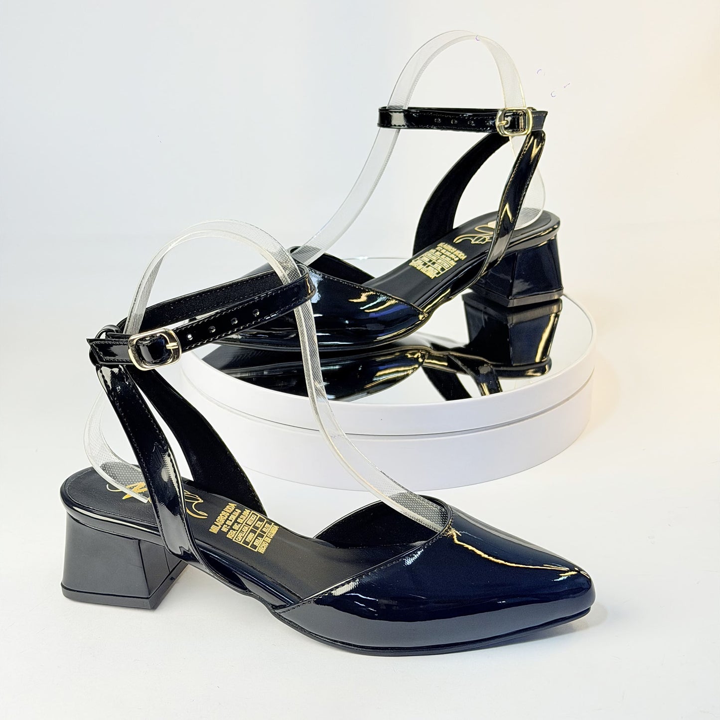 Tacones Negro Milagros Moda