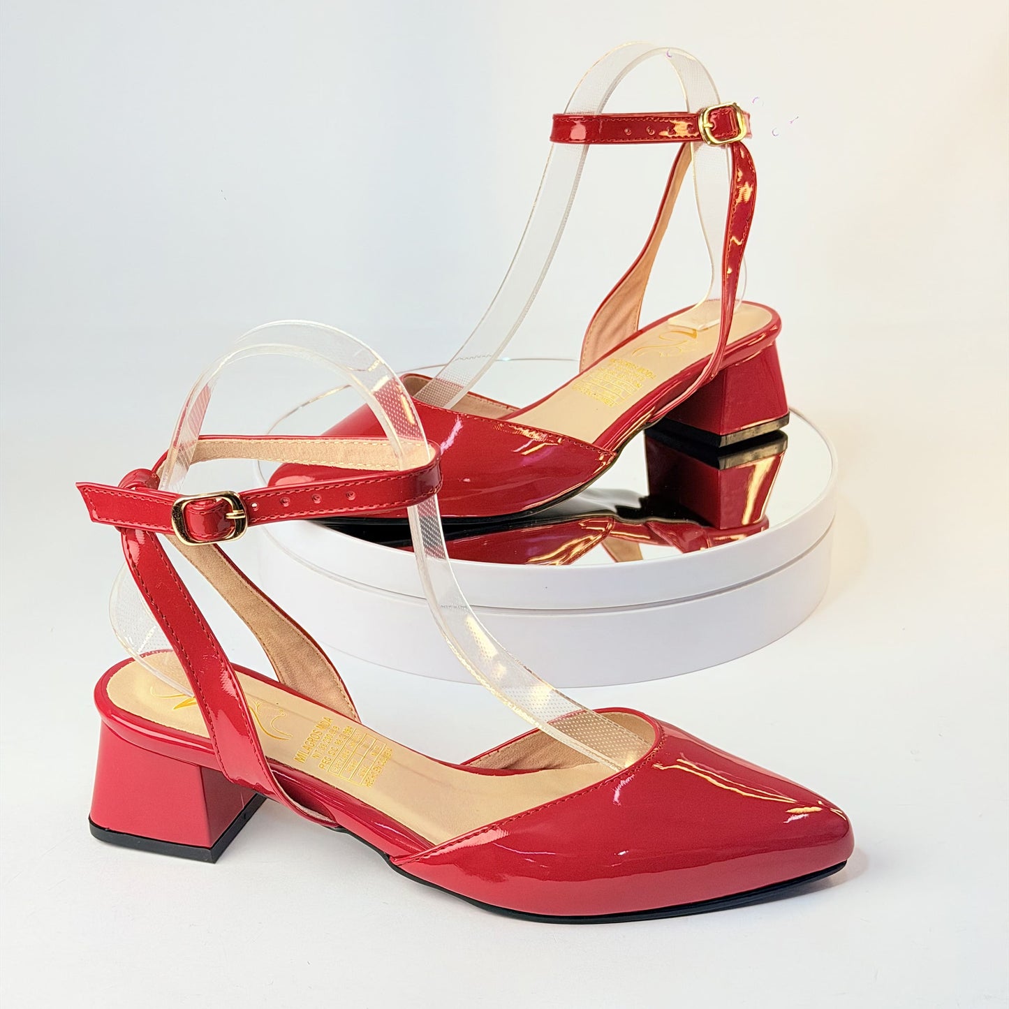 Tacones Rojo Milagros Moda