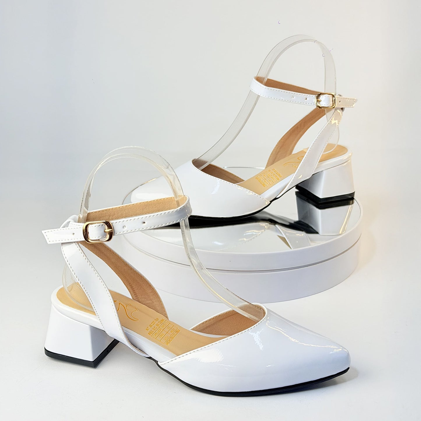 Tacones Blanco Milagros Moda