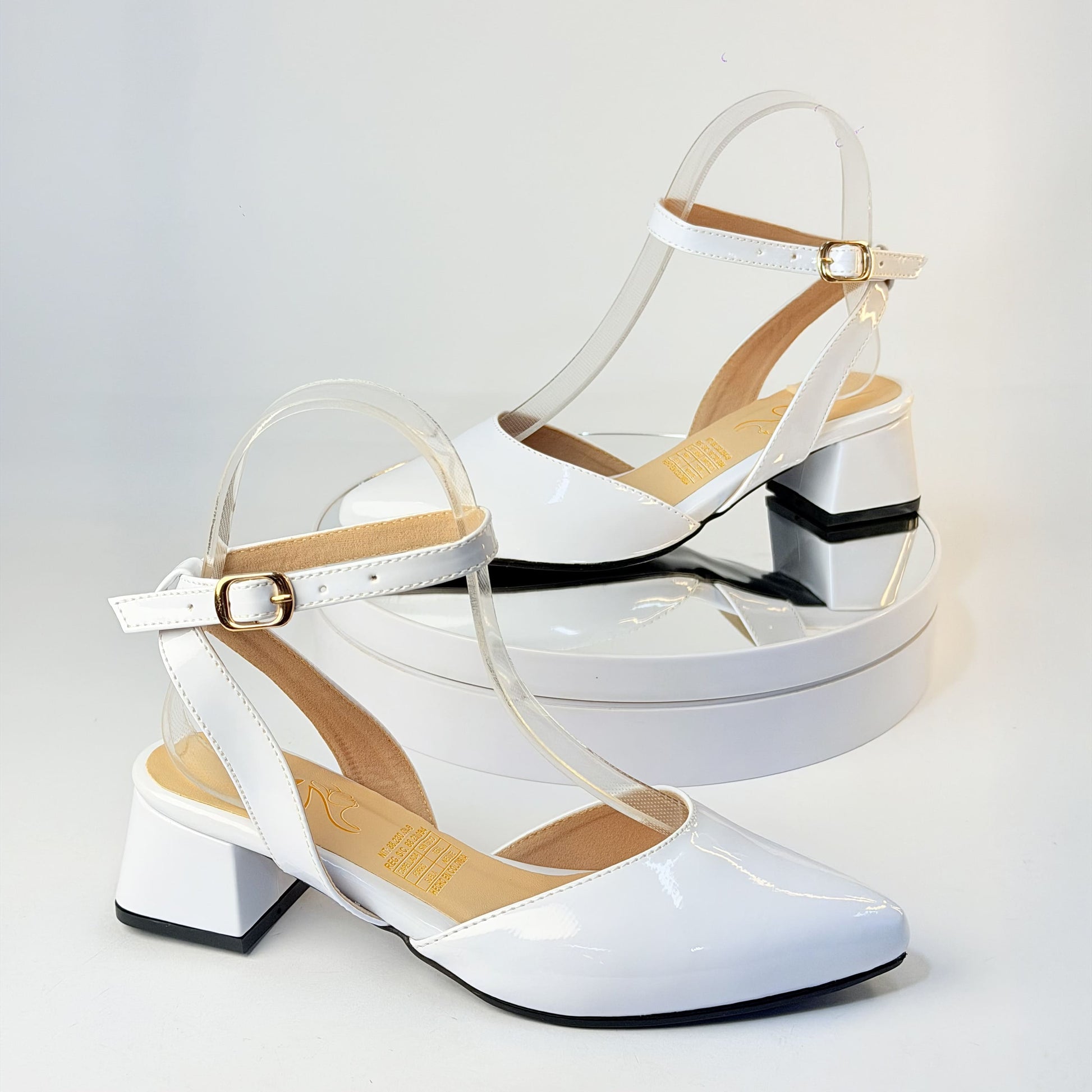 Tacones Blanco Milagros Moda