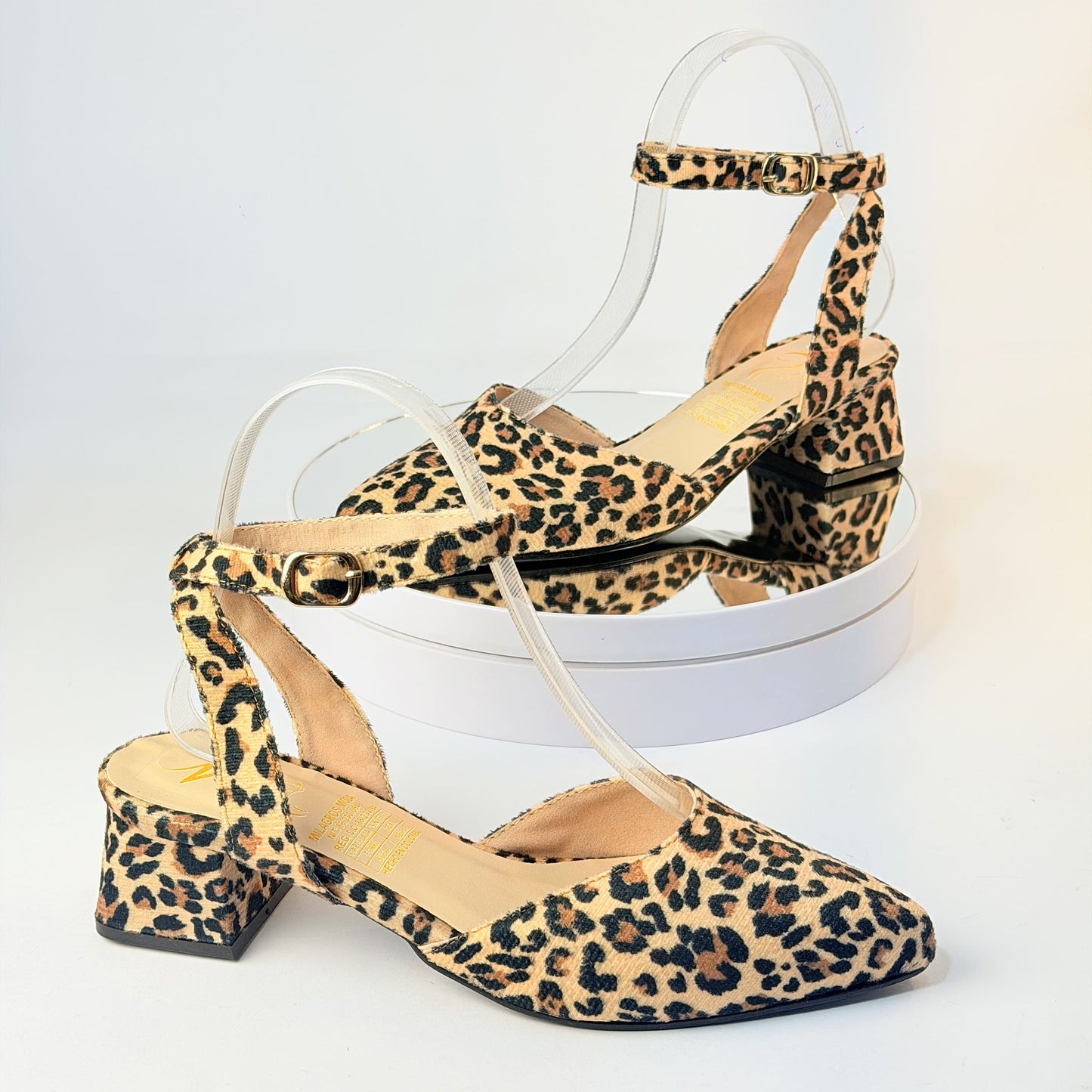 Tacones Animal Print Milagros Moda