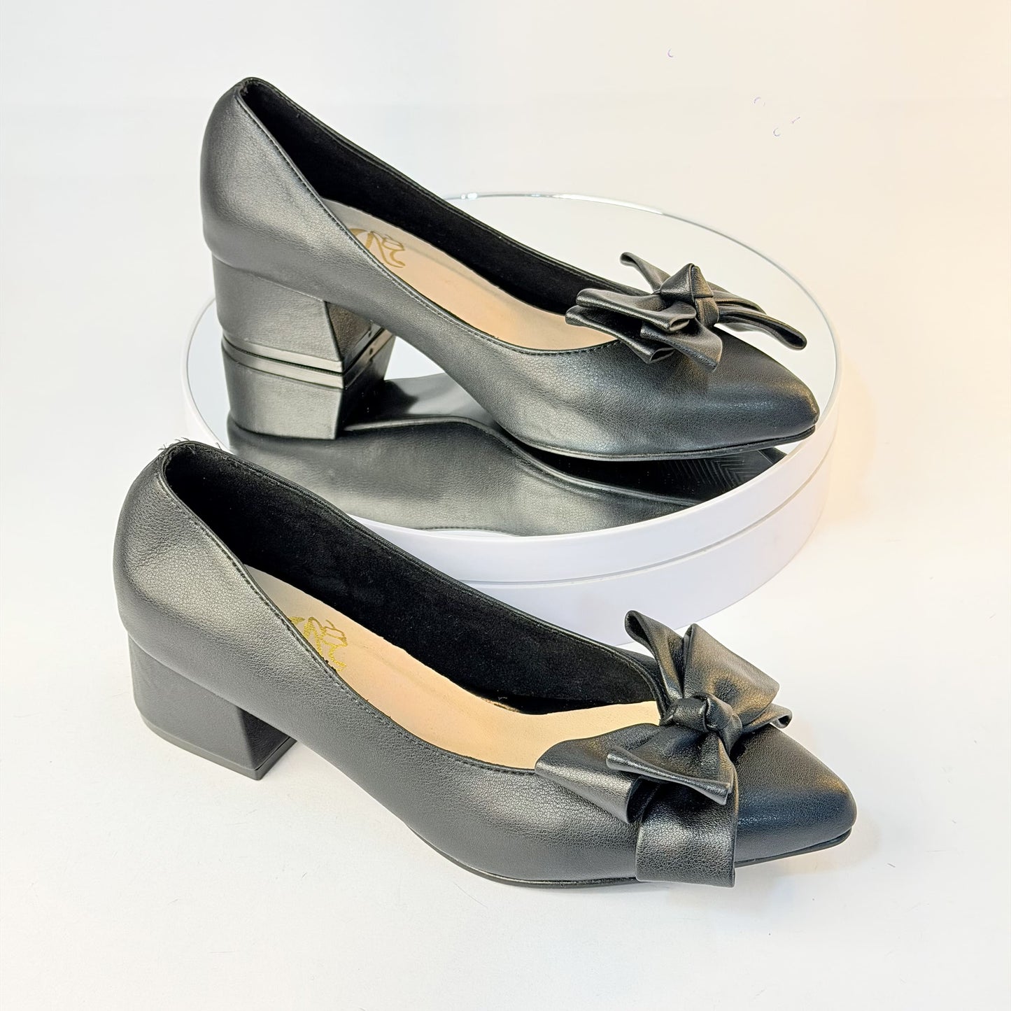 Tacones Negro Milagros Moda