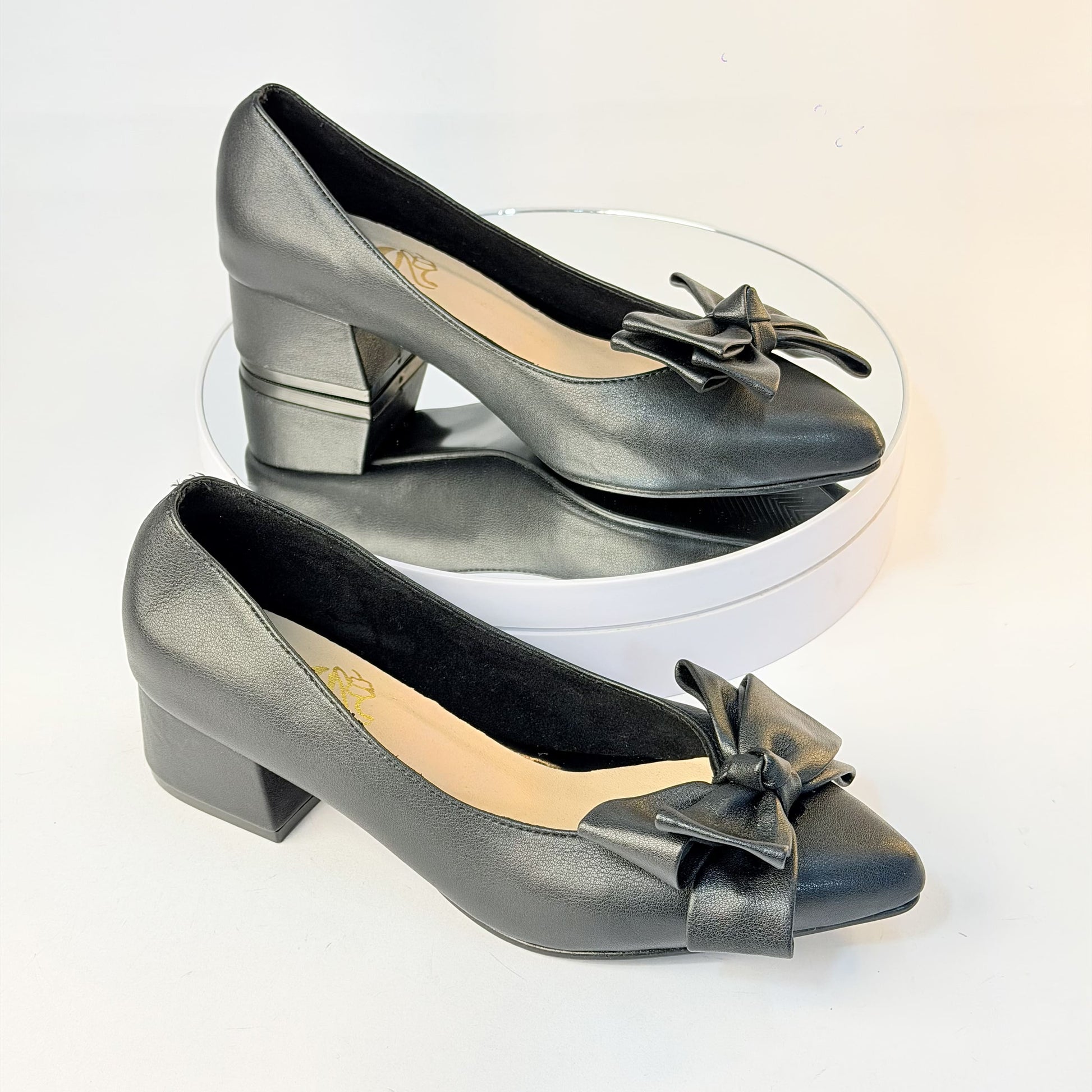 Tacones Negro Milagros Moda