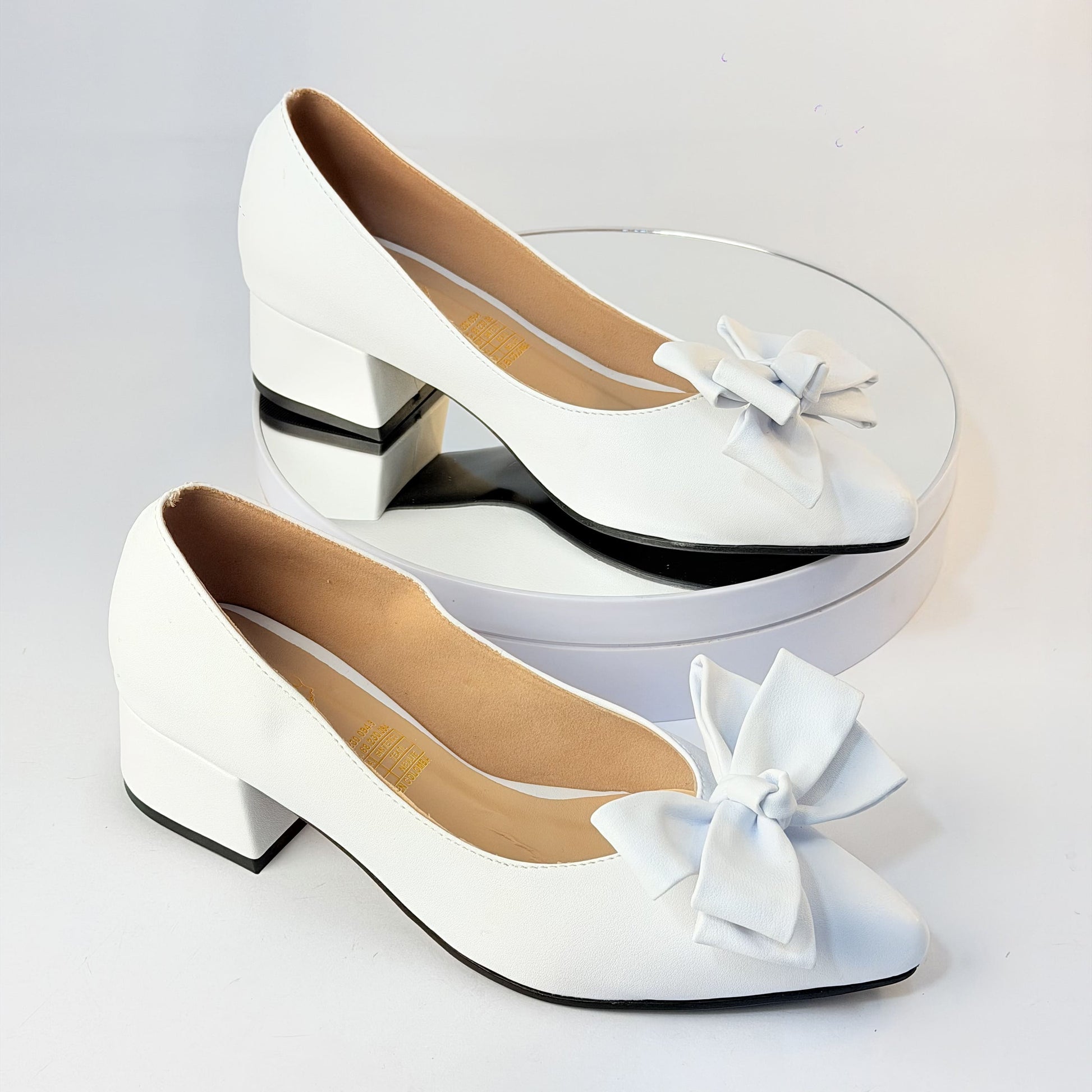 Tacones Blanco Milagros Moda