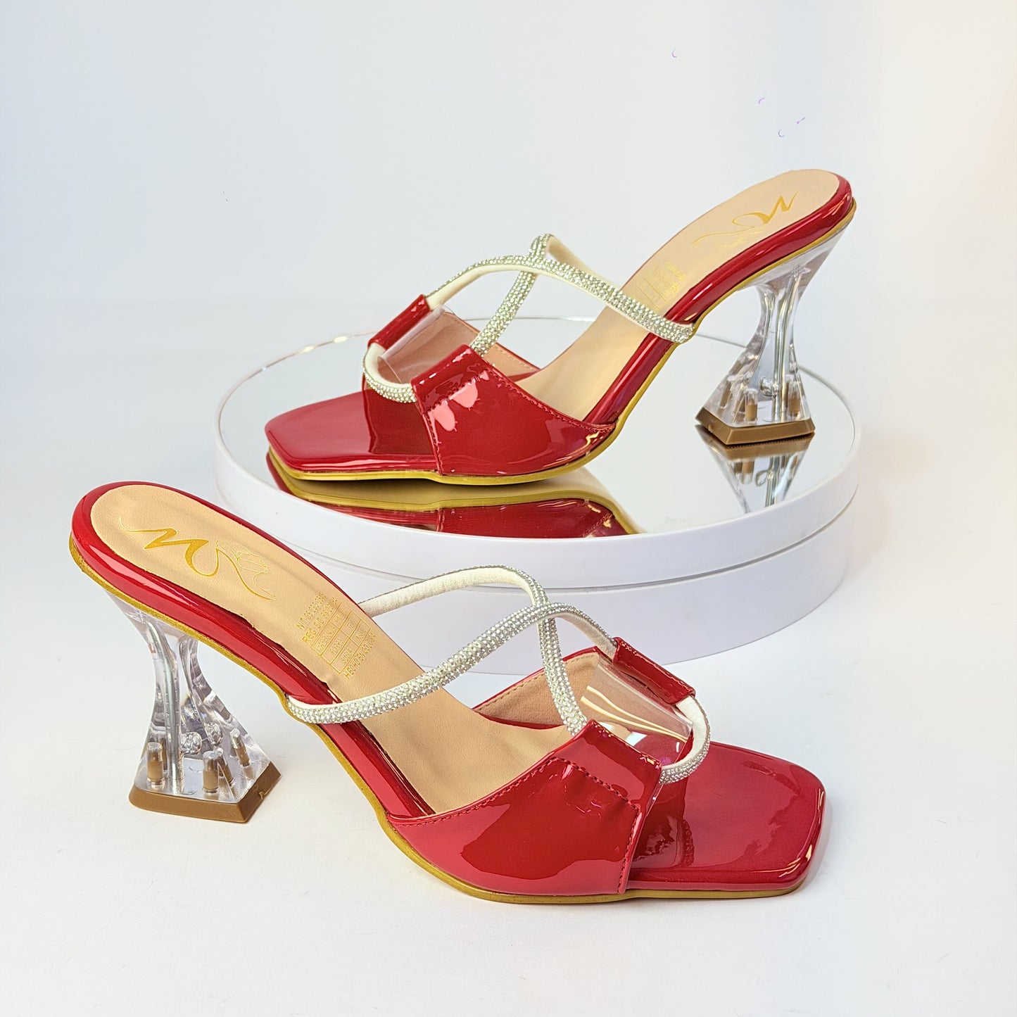 Tacones Rojo Milagros Moda