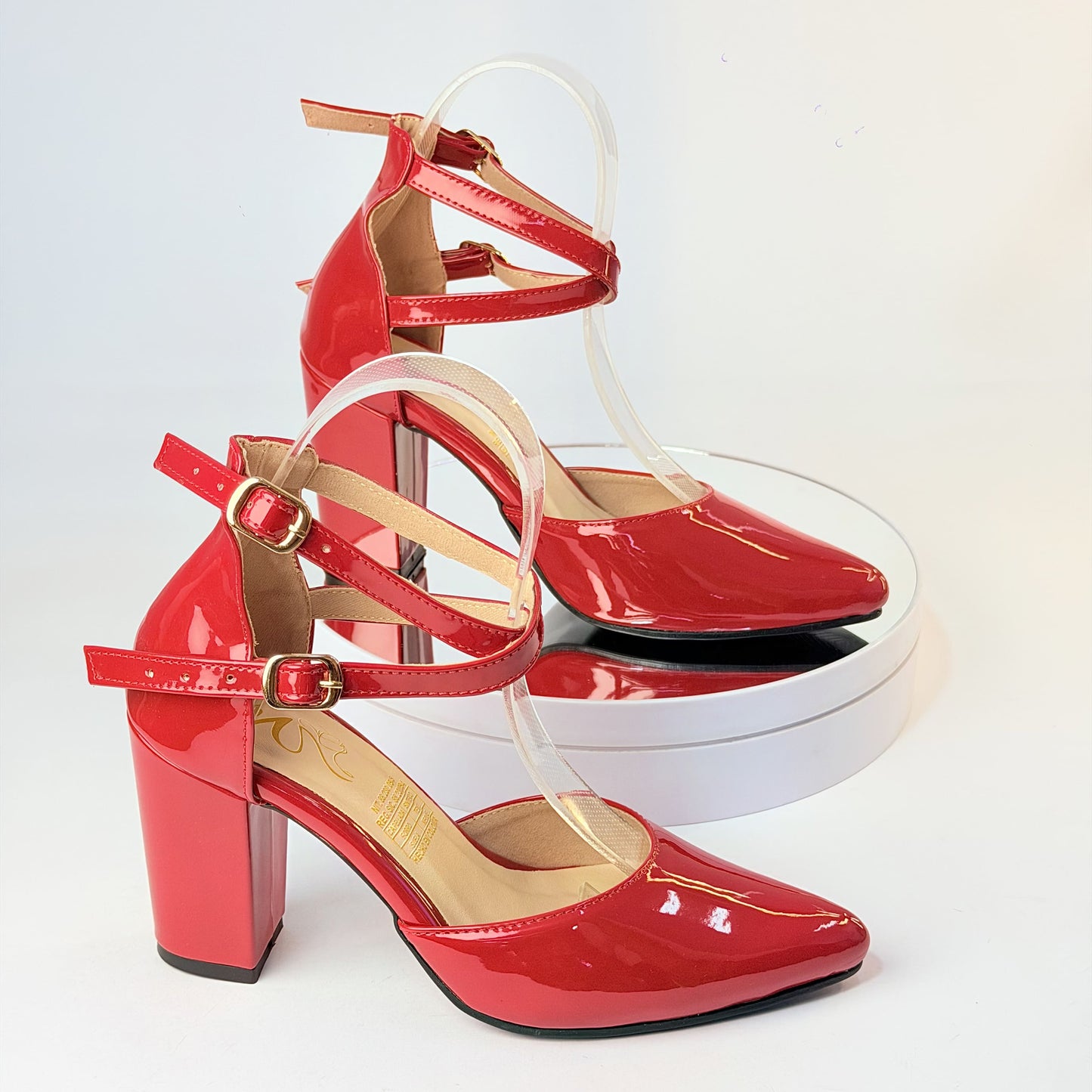 Tacones Rojo Milagros Moda