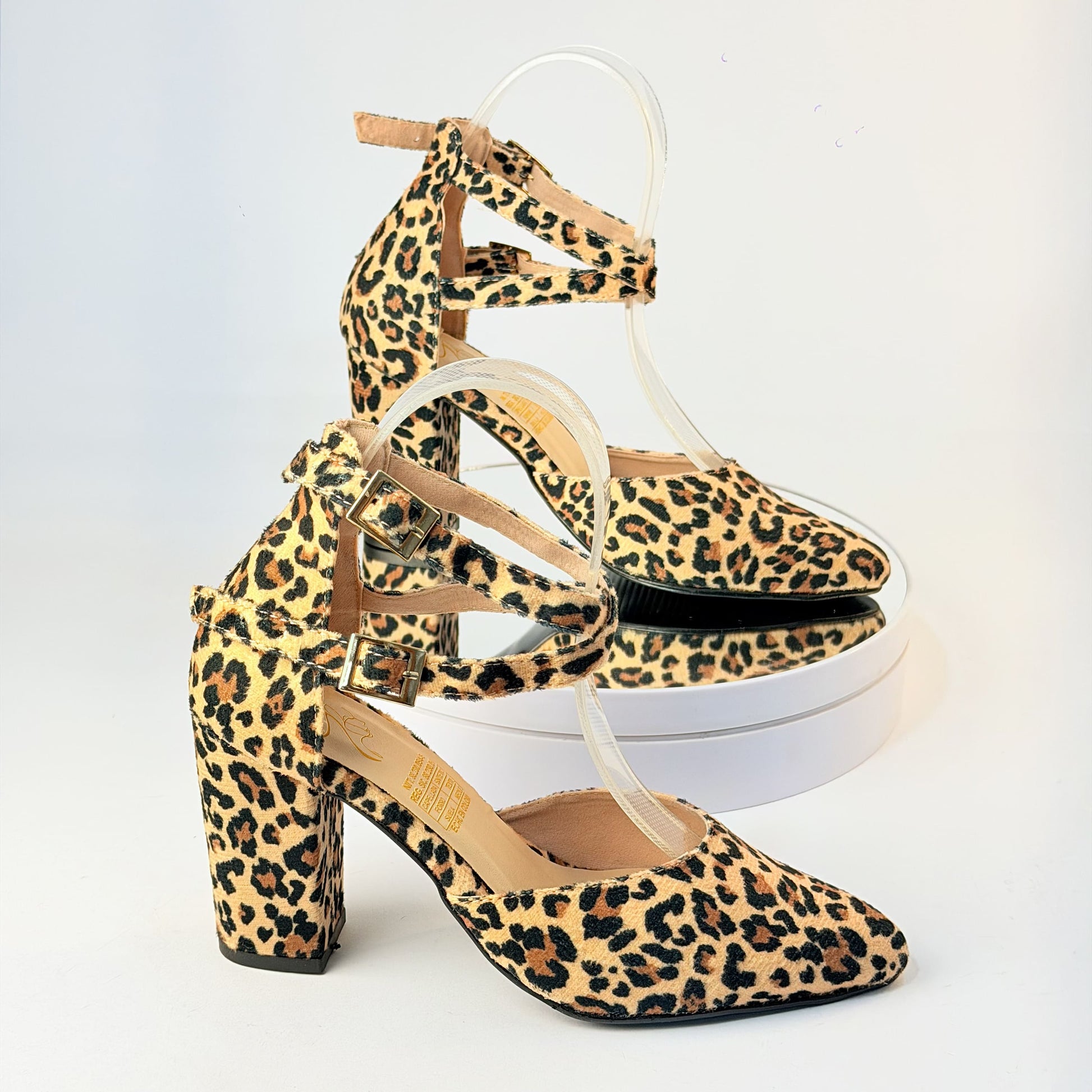 Tacones Animal Print Milagros Moda