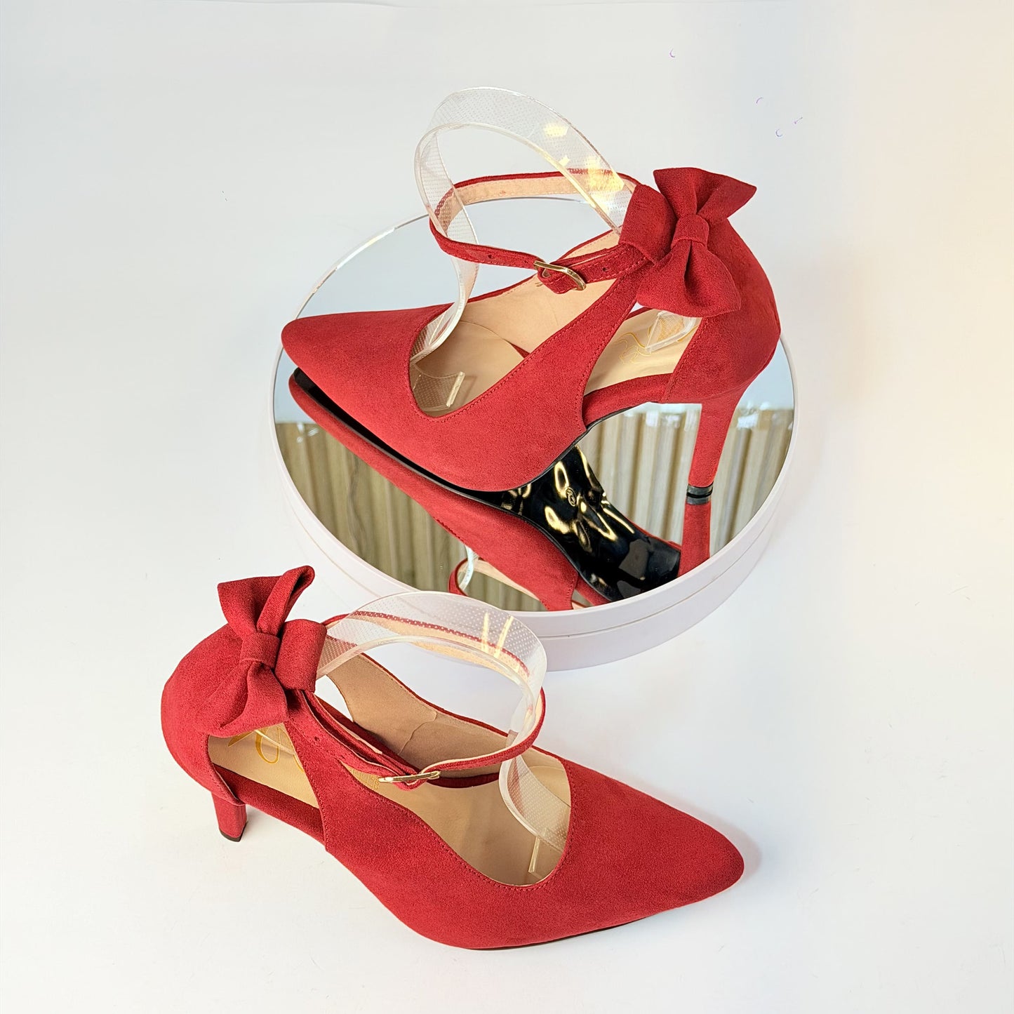 Tacones Rojo Milagros Moda