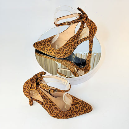 Tacones Animal Print Milagros Moda