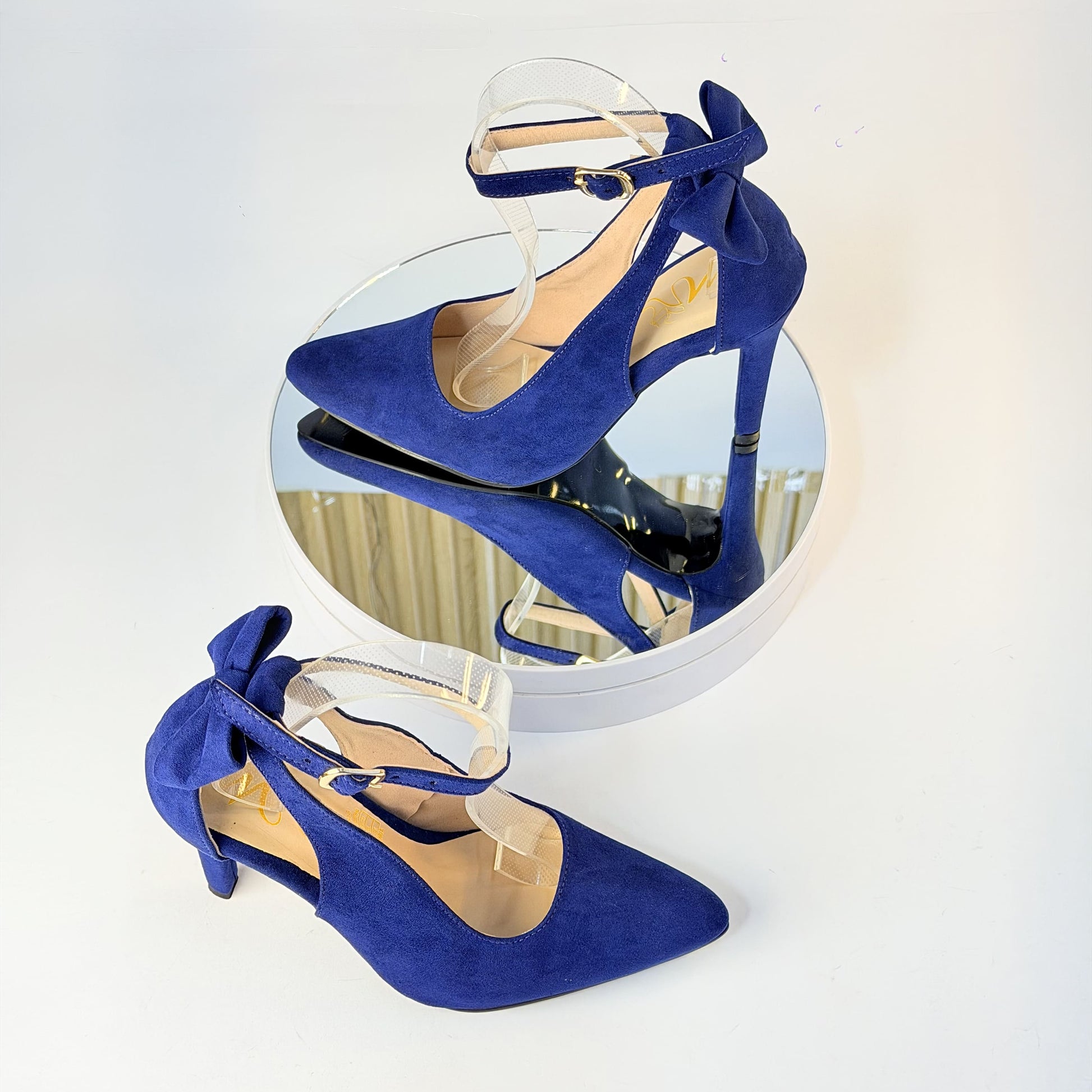 Tacones Azul Milagros Moda