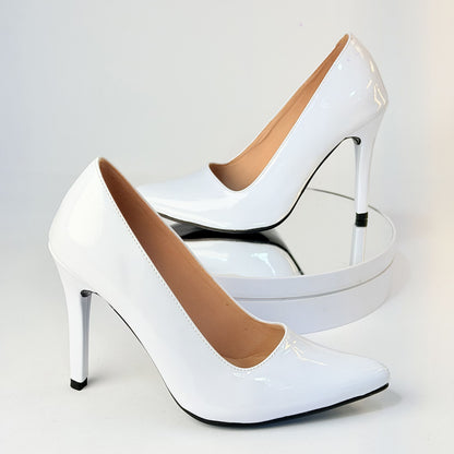 Tacones Blanco Milagros Moda