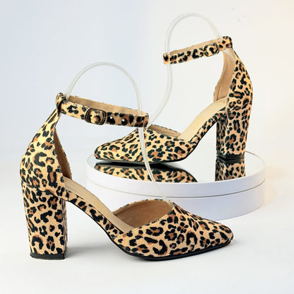 Tacones Animal Print Milagros Moda