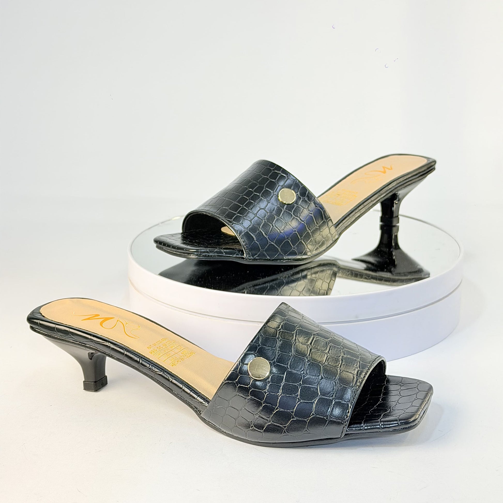 Tacones Negro Milagros Moda