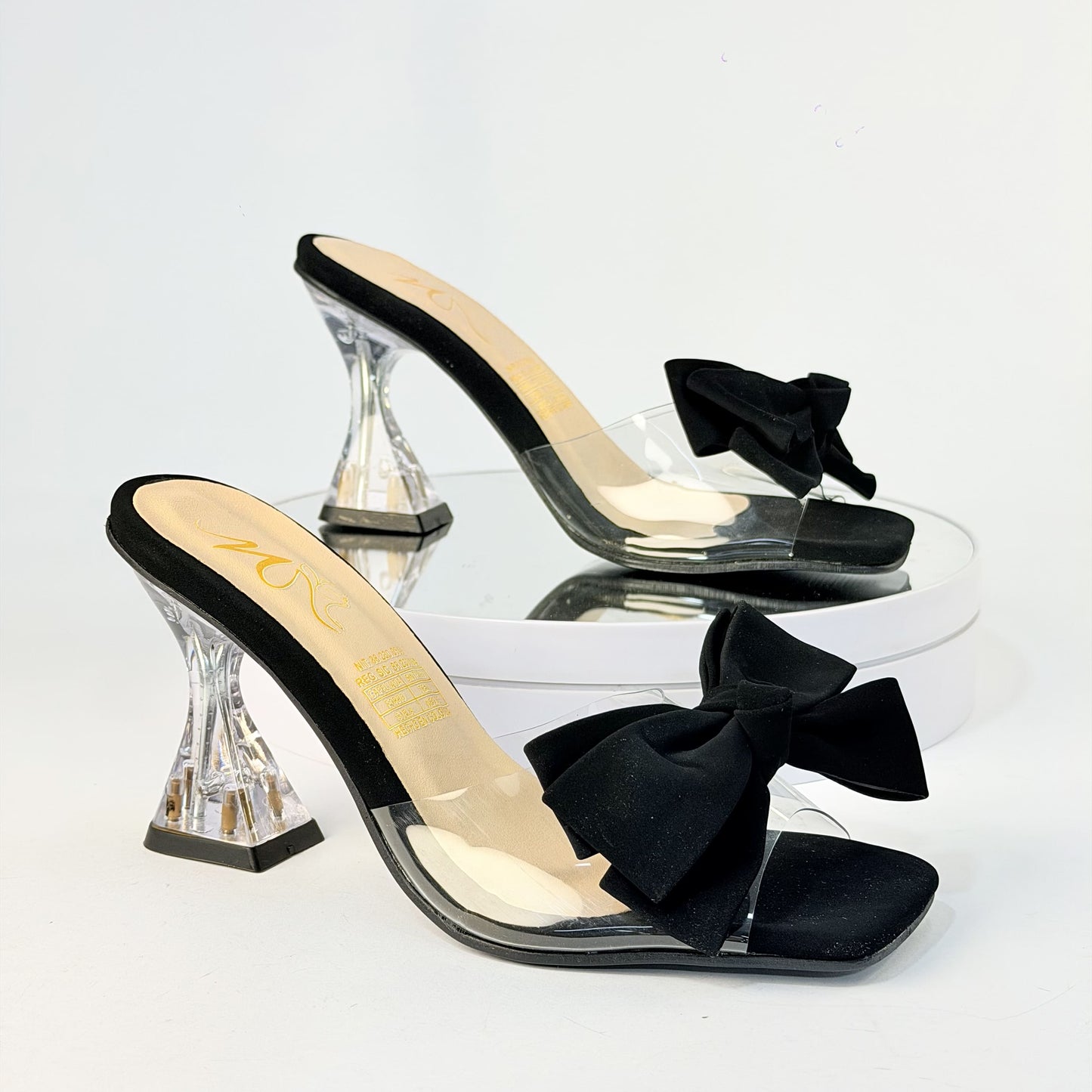 Tacones Negro Milagros Moda