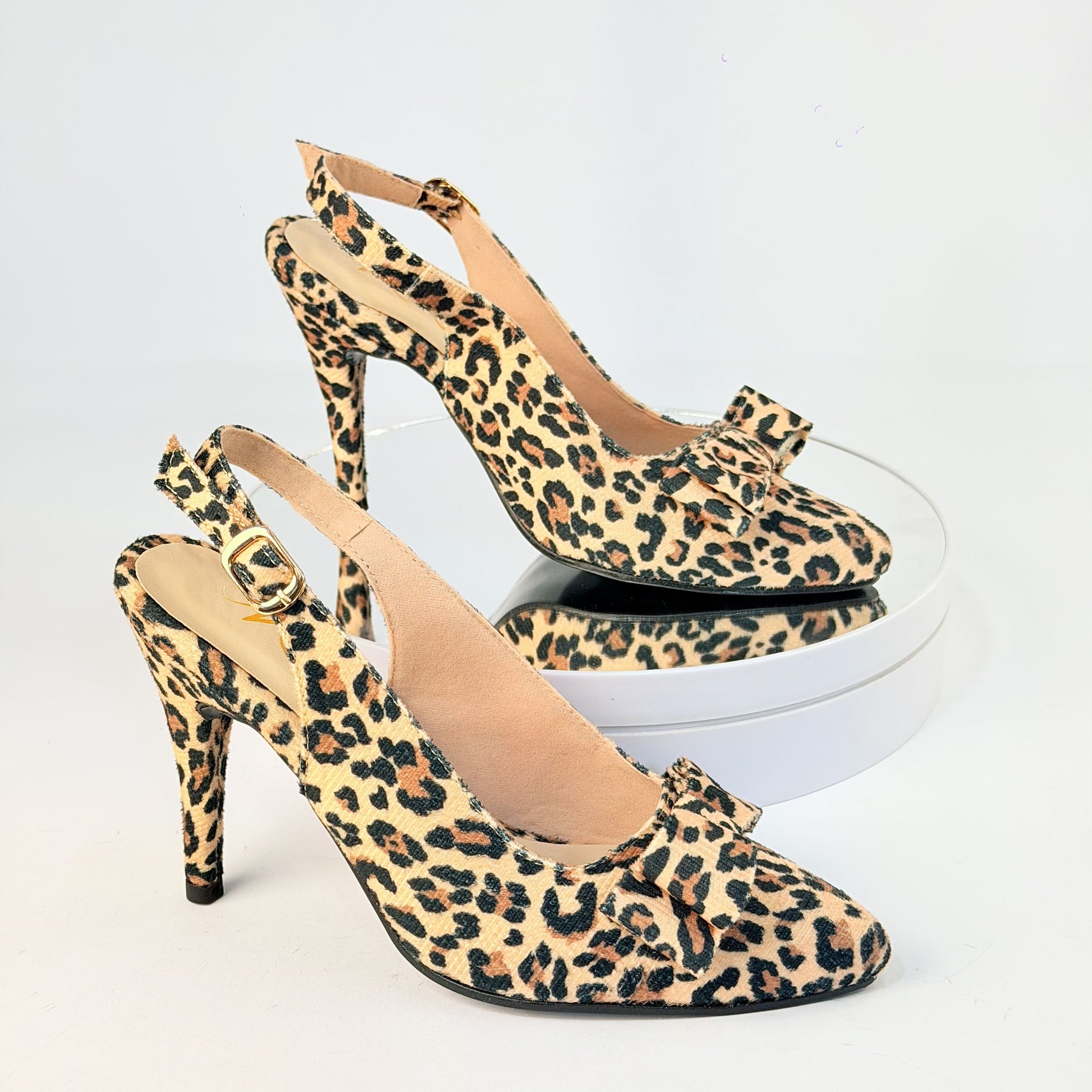 Tacones Animal Print Milagros Moda