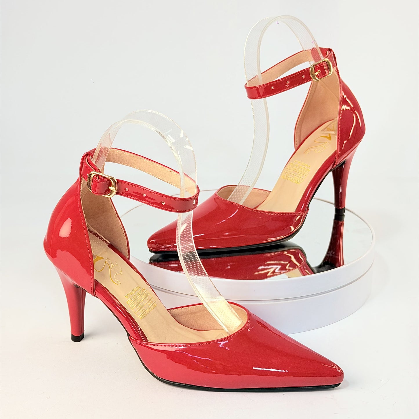 Tacones Rojo Milagros Moda