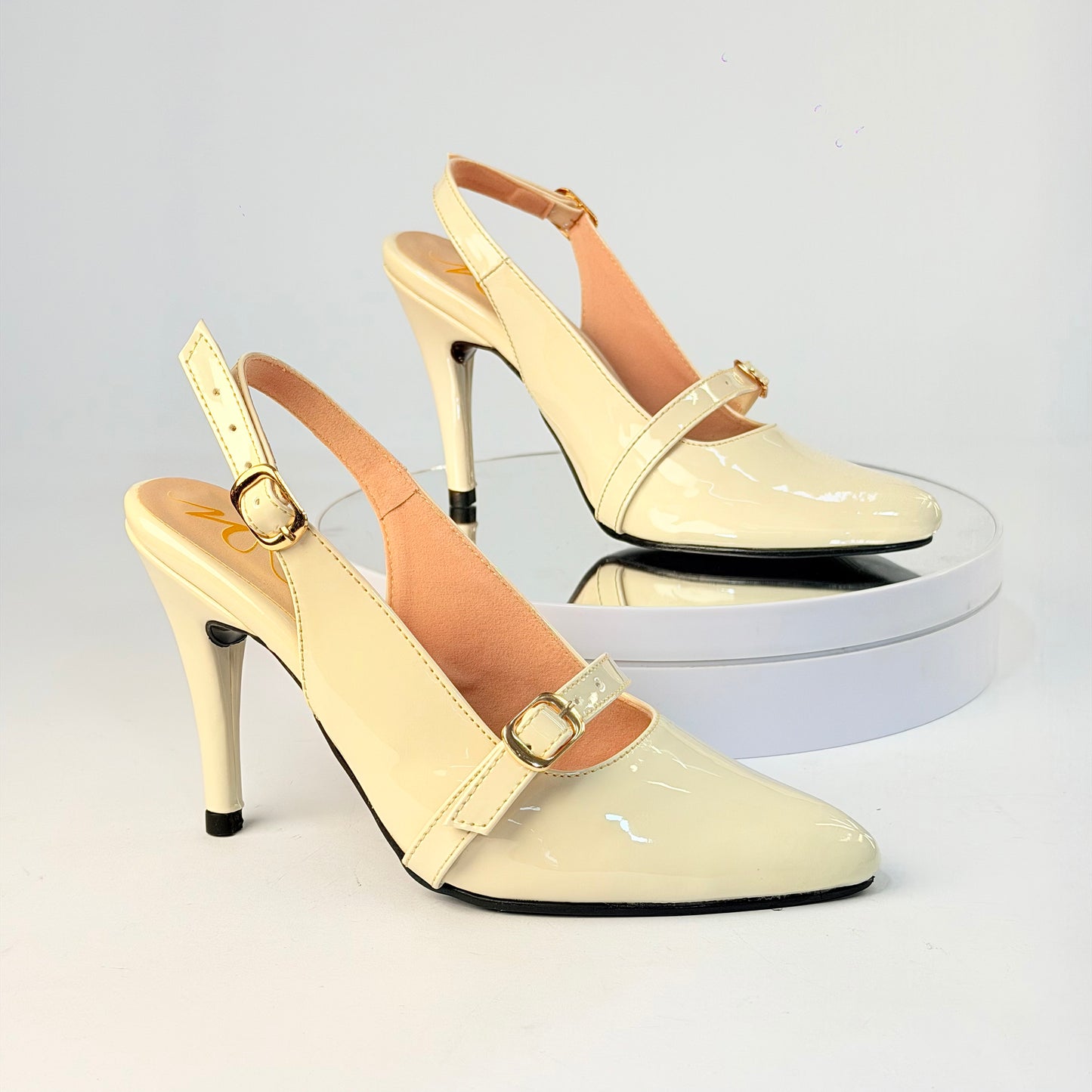 Tacones Blanco Milagros Moda
