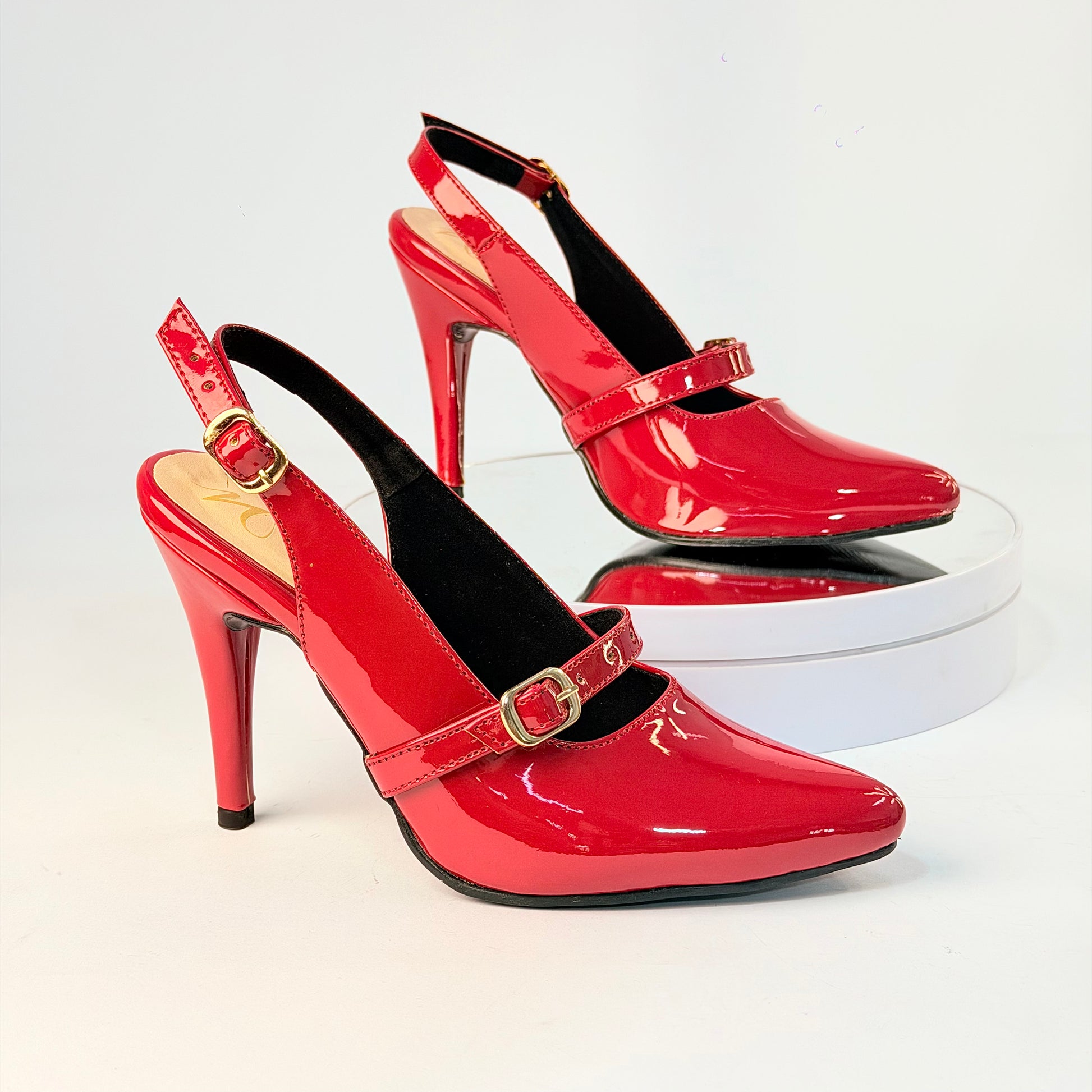 Tacones Rojo Milagros Moda