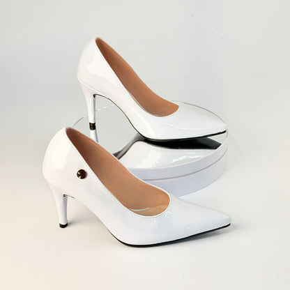 Tacones Blanco Milagros Moda