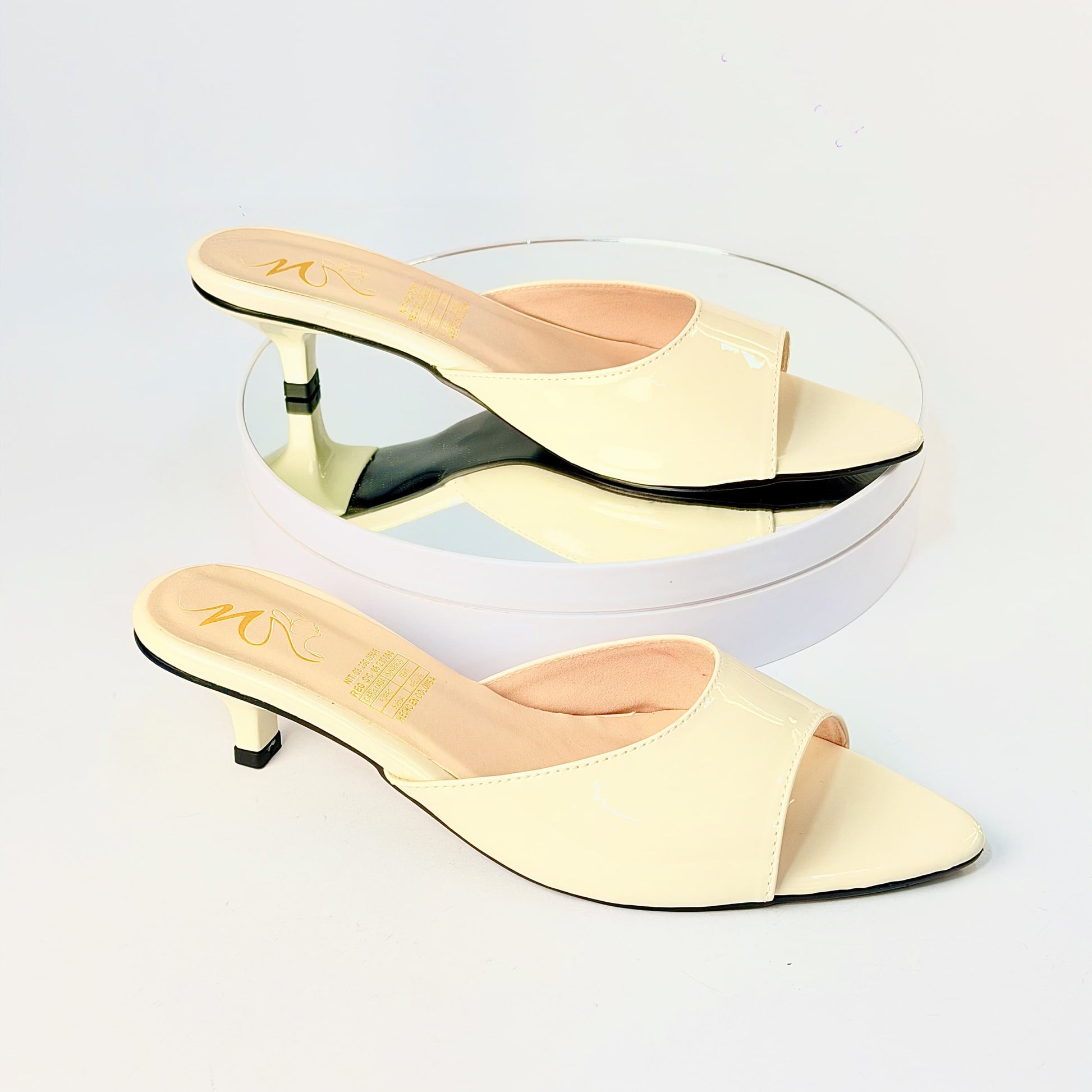 Tacones Beige Milagros Moda