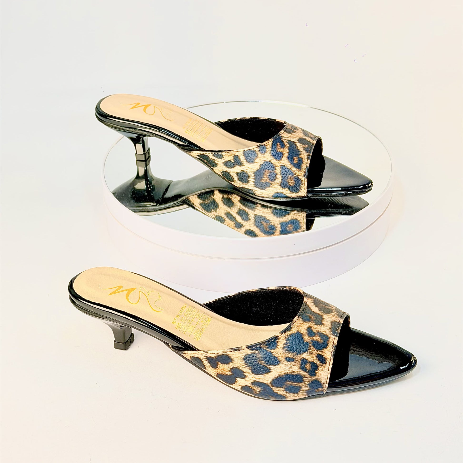 Tacones Animal Print Milagros Moda