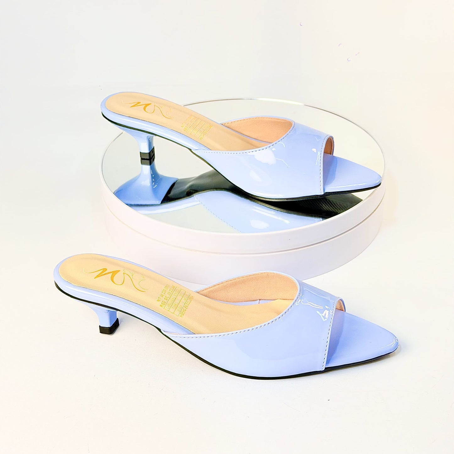 Tacones Azul Milagros Moda