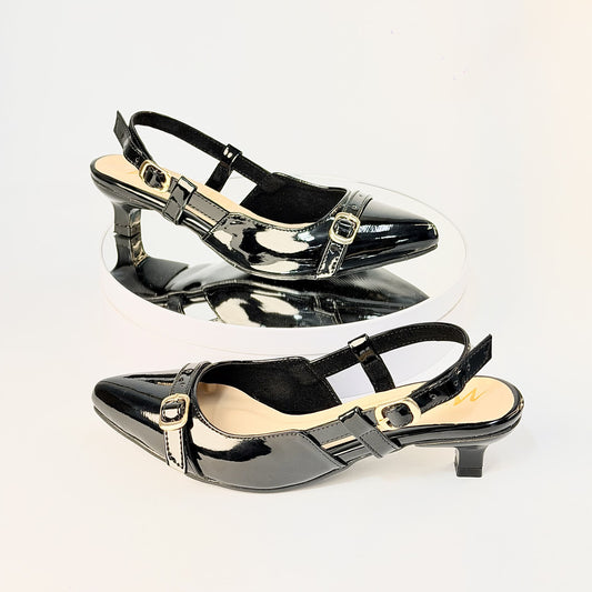 Tacones Negro Milagros Moda