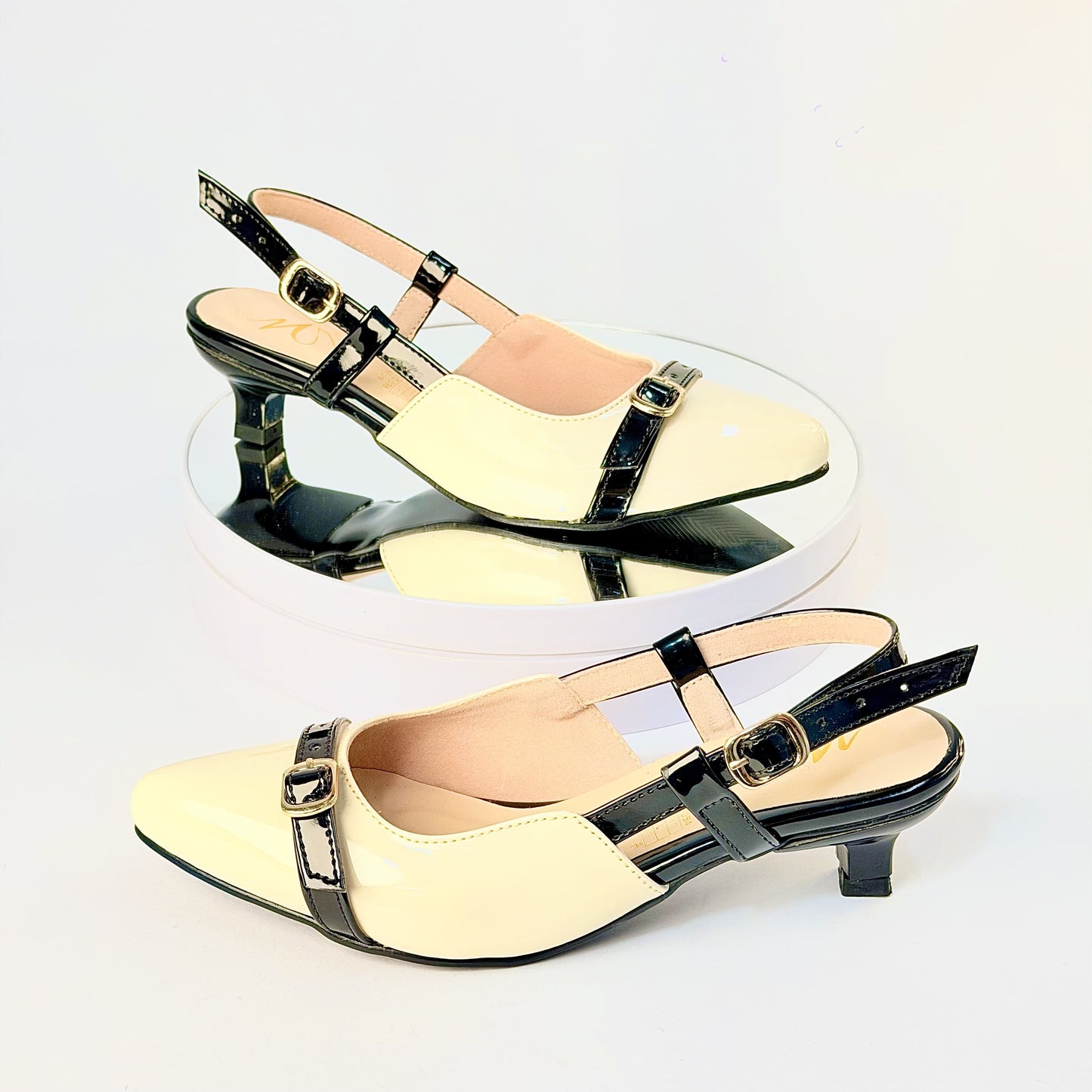 Tacones Blanco Milagros Moda