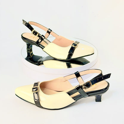 Tacones Blanco Milagros Moda