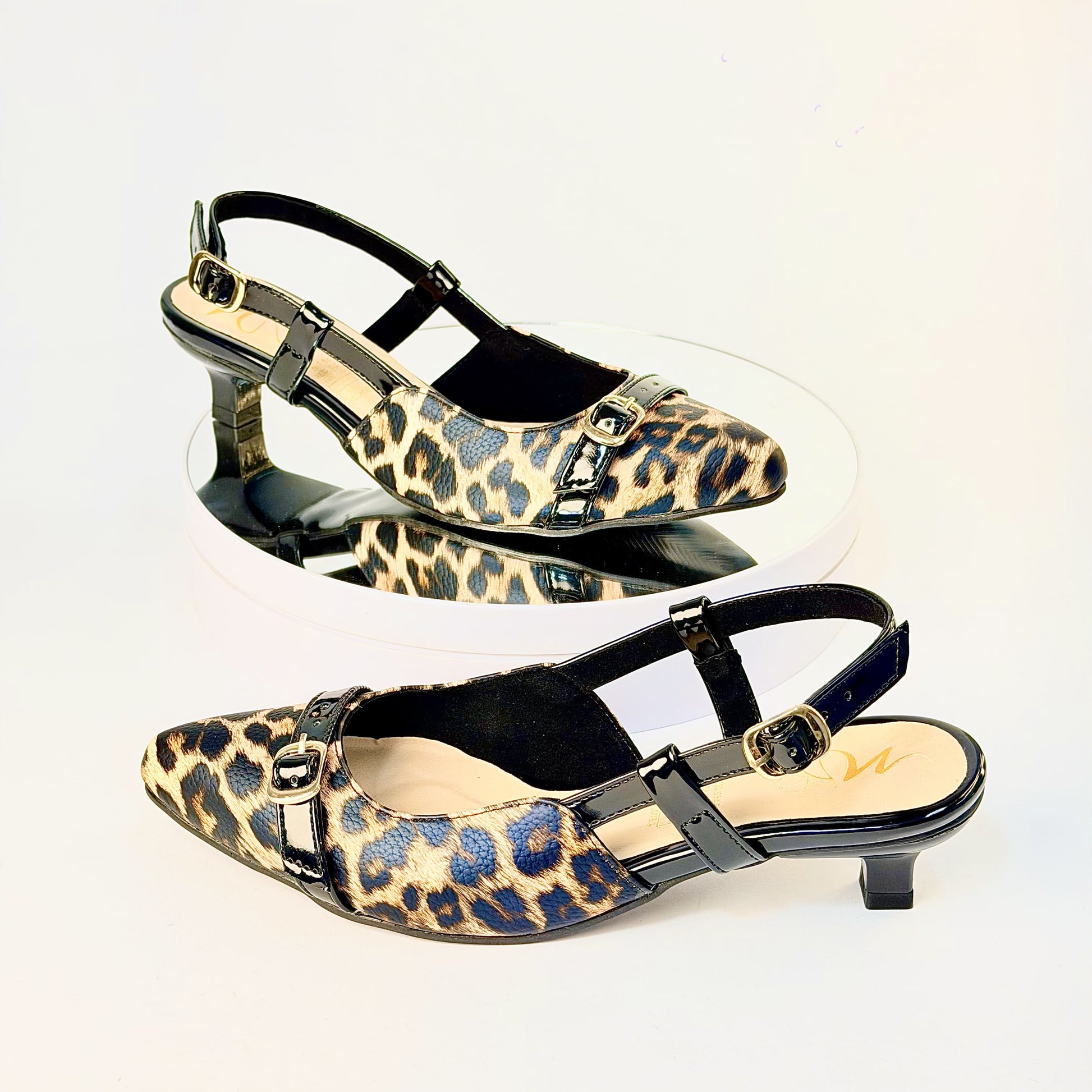 Tacones Animal Print Milagros Moda