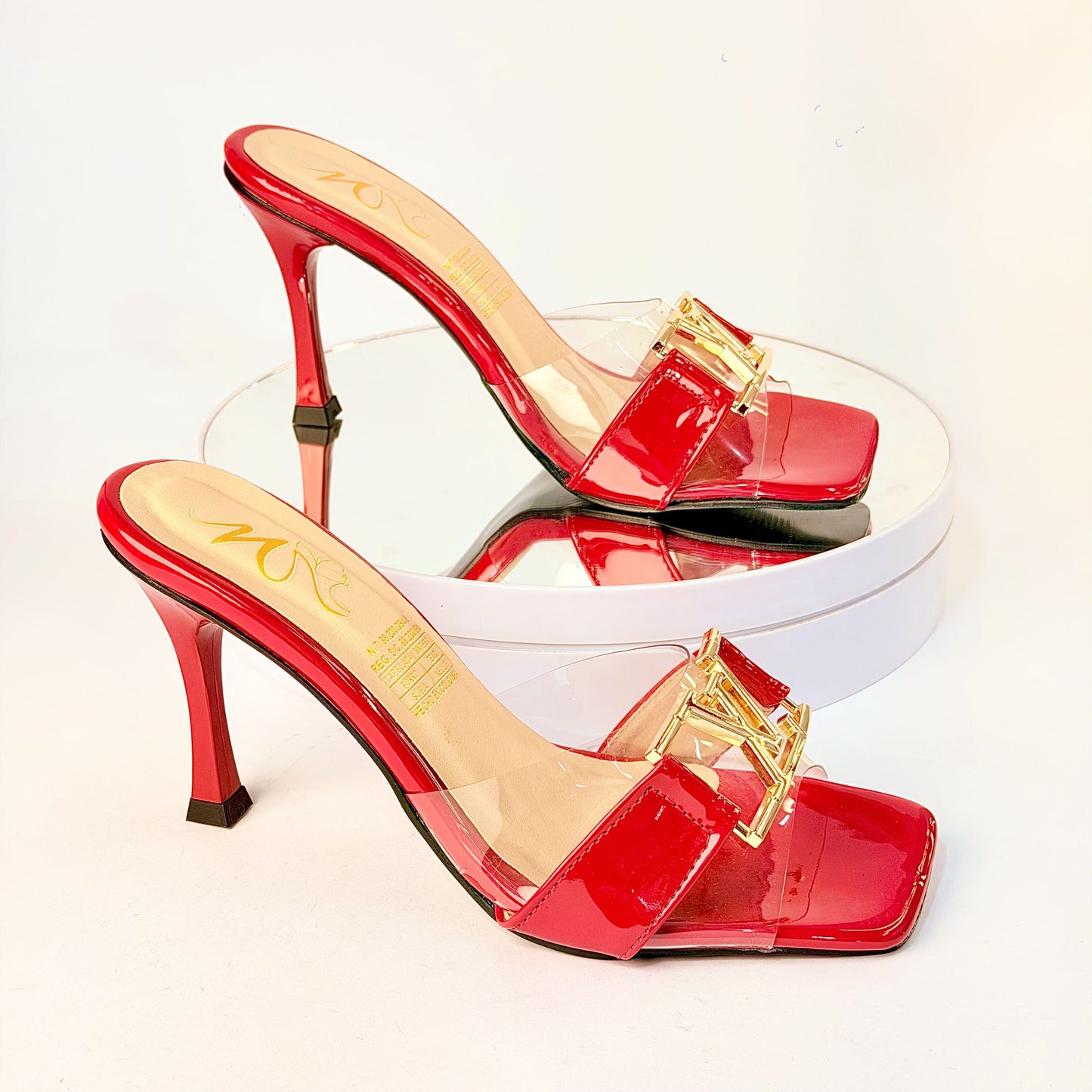 Tacones Rojo Milagros Moda