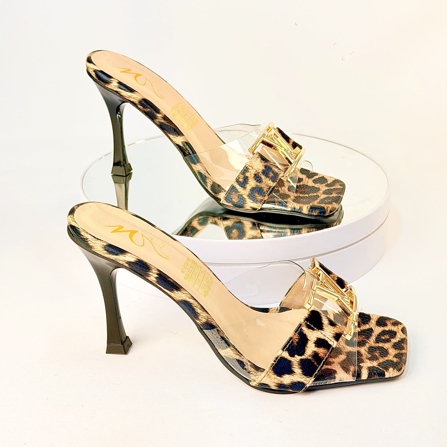 Tacones Animal Print Milagros Moda