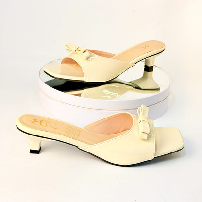 Tacones Beige Milagros Moda