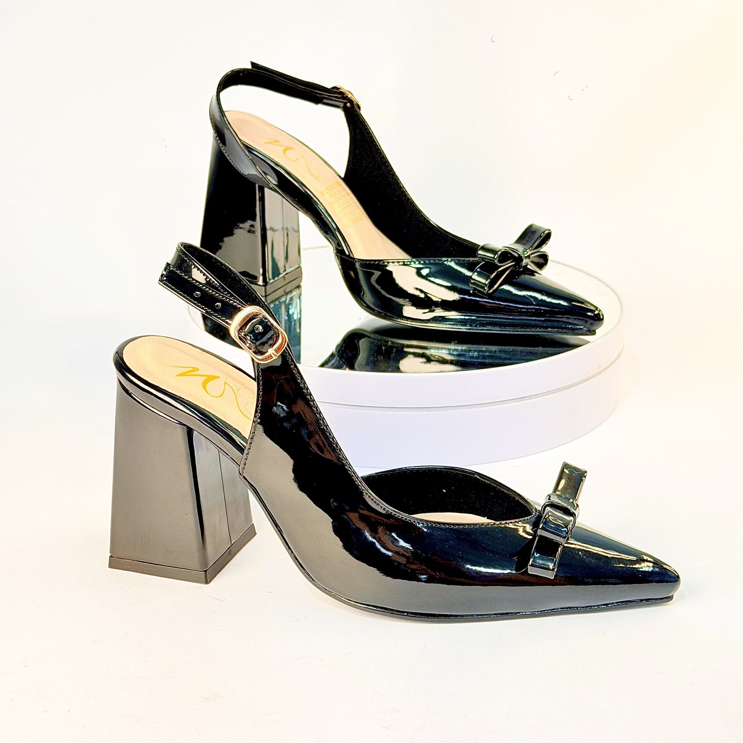 Tacones Negro Milagros Moda