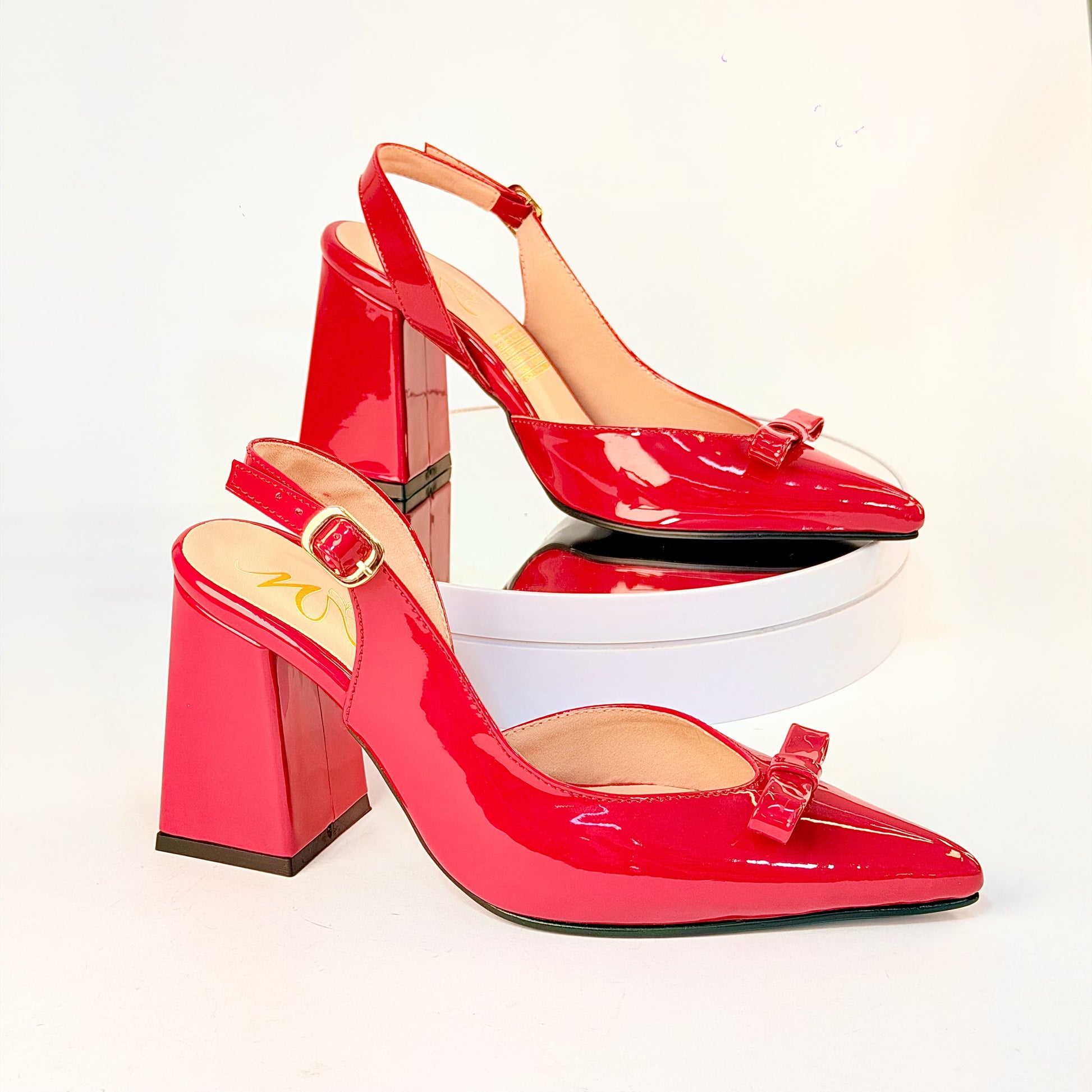 Tacones Rojo Milagros Moda