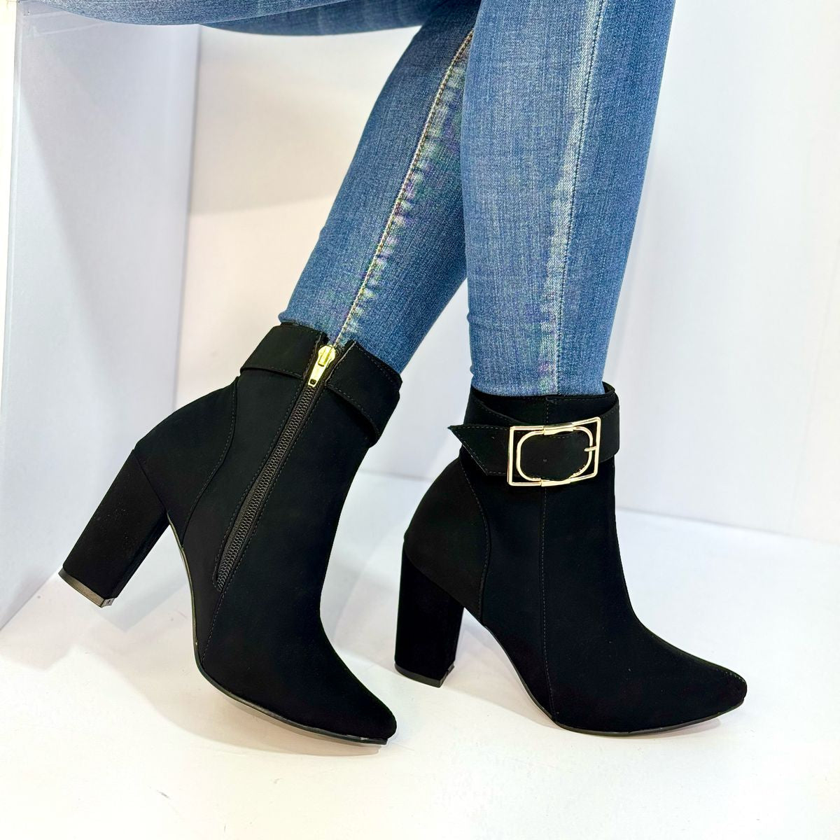 Calzado Mujer Tacón 7.5  REF: 8214  Envió Gratis - Milagros Moda